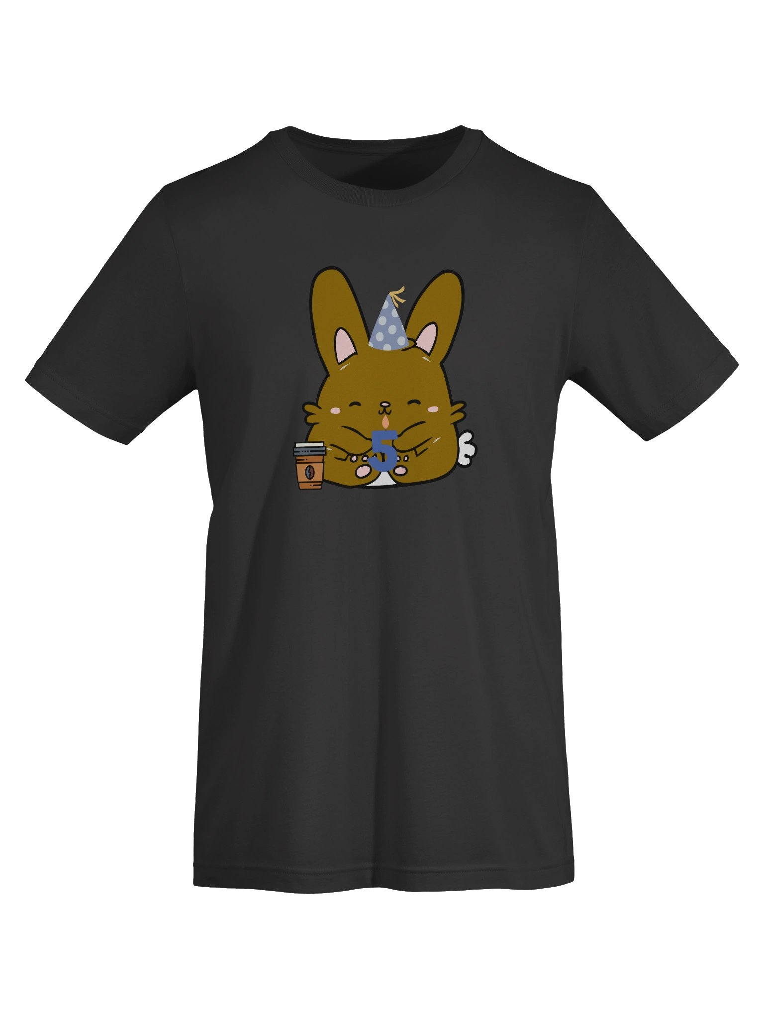 Coffee Bunny 5th Birthday Tee product image (30)