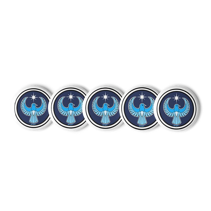 Mountain Bluebird- Resistance. ID, NV (5-pack buttons) product image (1)