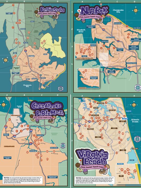 Hampton Roads Ultimate Map Bundle - Digital Download product image (2)