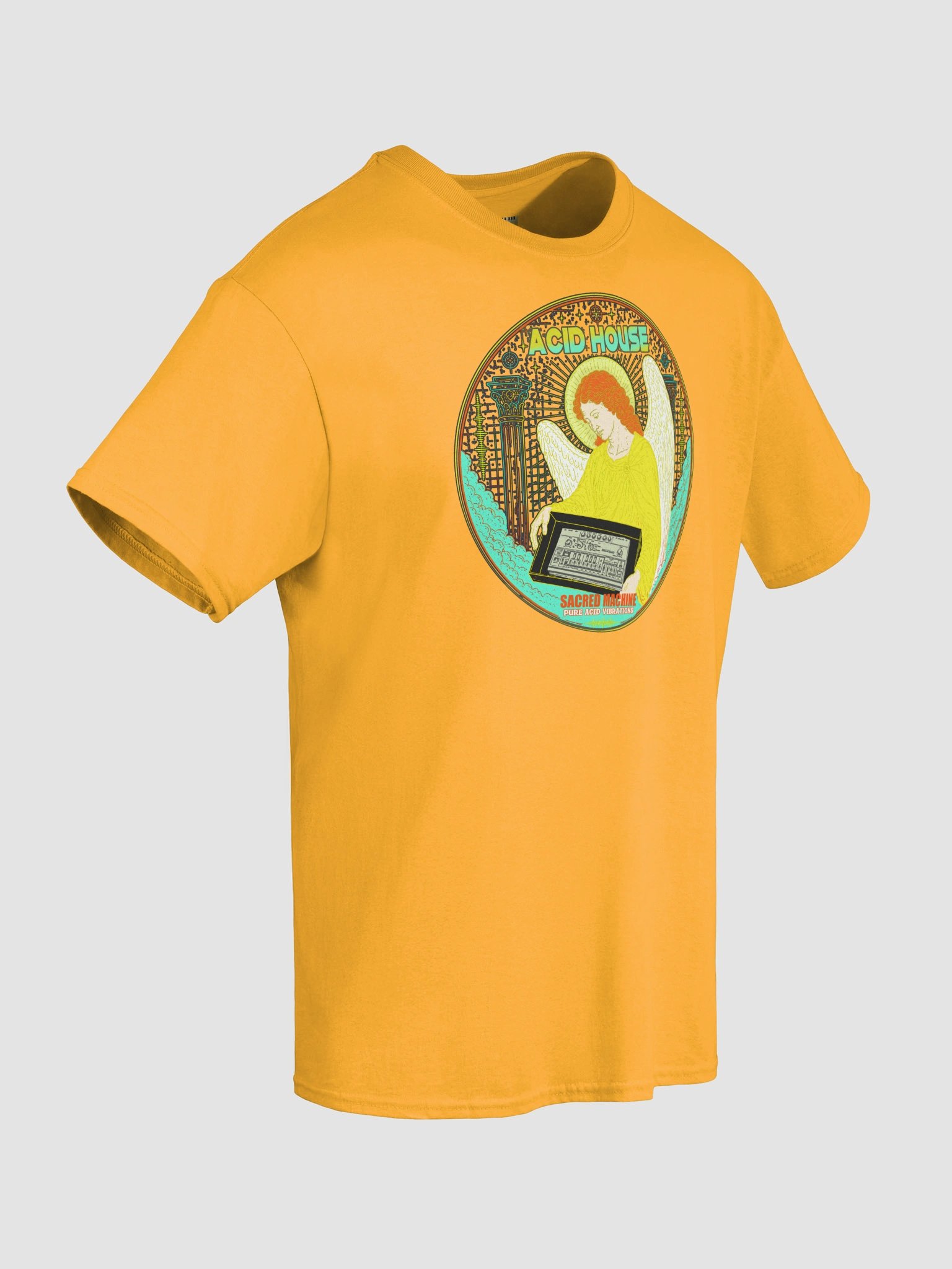 ACIDUS SANCTUS 303, by Frank Fonik Unisex t-shirt product image (5)