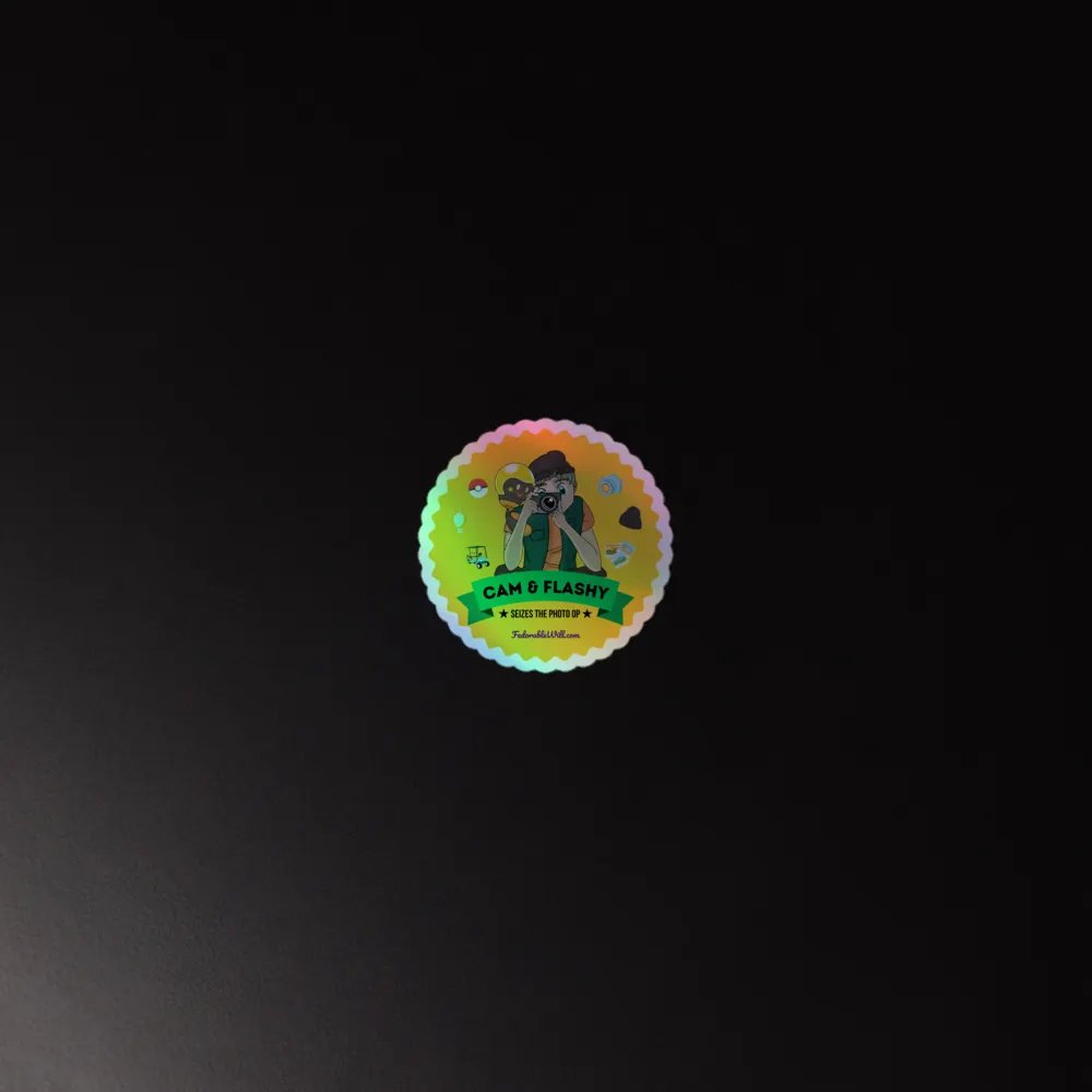 SSQ Holo Sticker: Cam & Flashy product image (2)