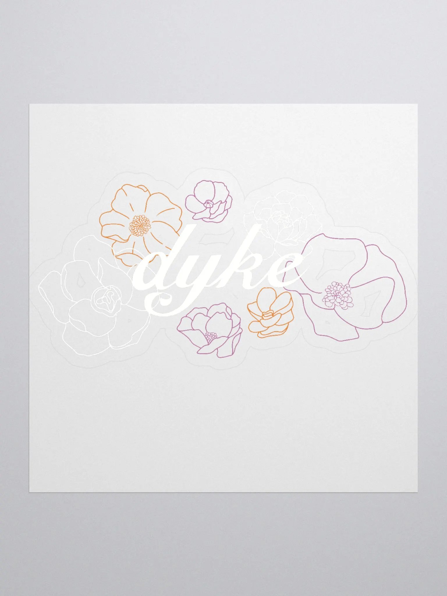 dyke sticker :) product image (1)