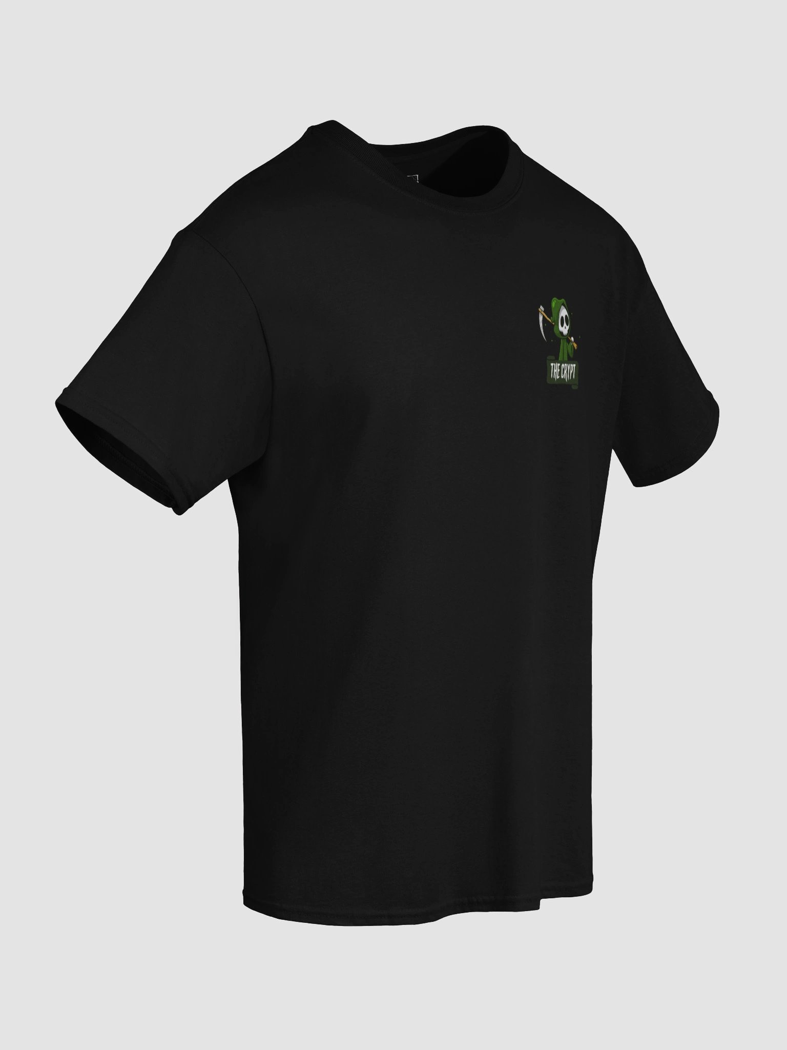 The Crypt Stream Team - Unisex Pocket Print Tee (lime) product image (39)