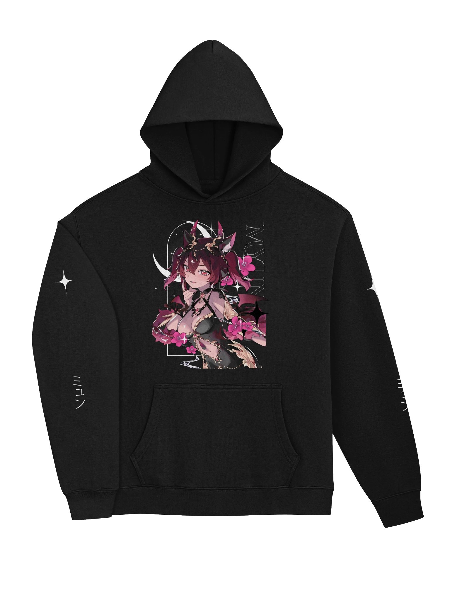 [HOODIE] MYUN – FLORAL MOON product image (3)