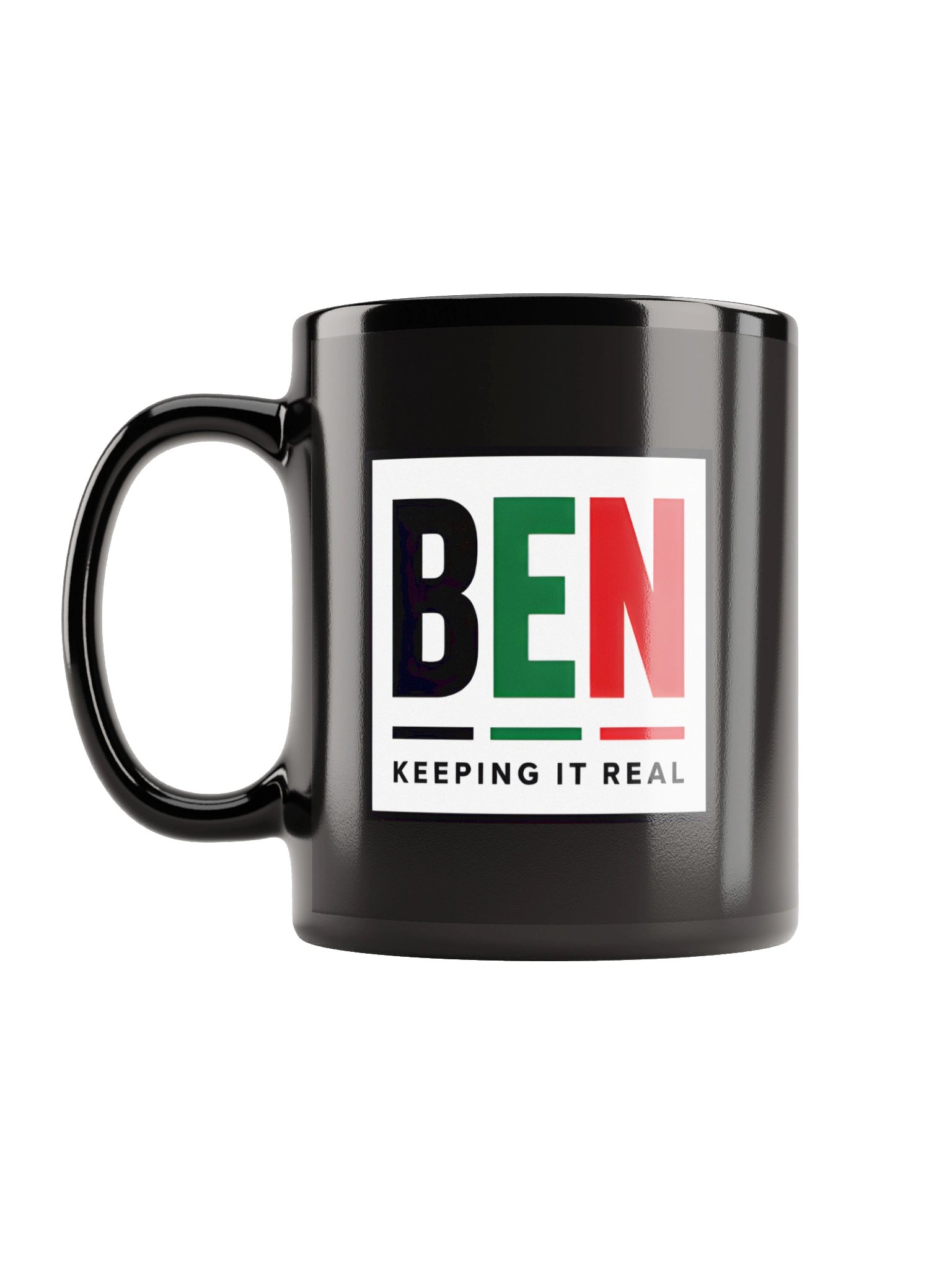 BEN Keeping It Real Black Mug product image (2)