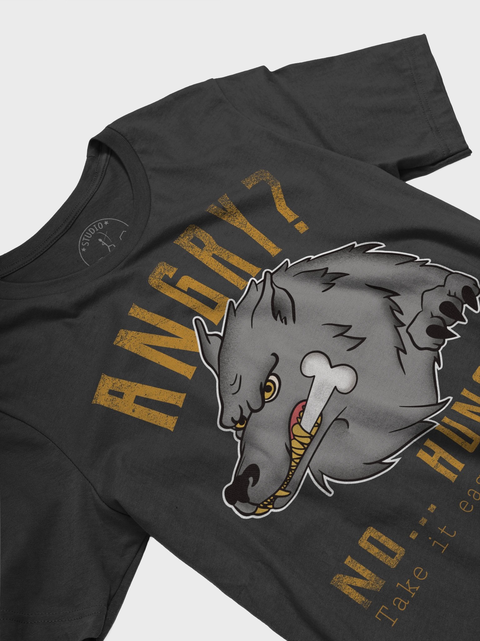 Angry? No... Hungry! T-Shirt product image (3)