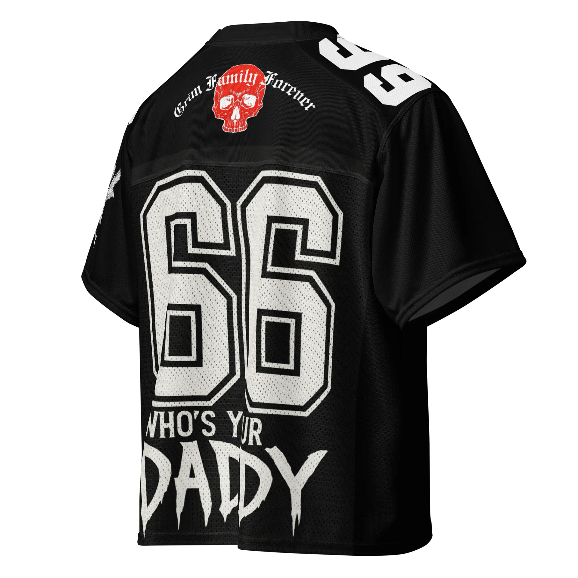GRIMFAM TEAM JERSEY – #66 – BLACKOUT EDITION product image (4)