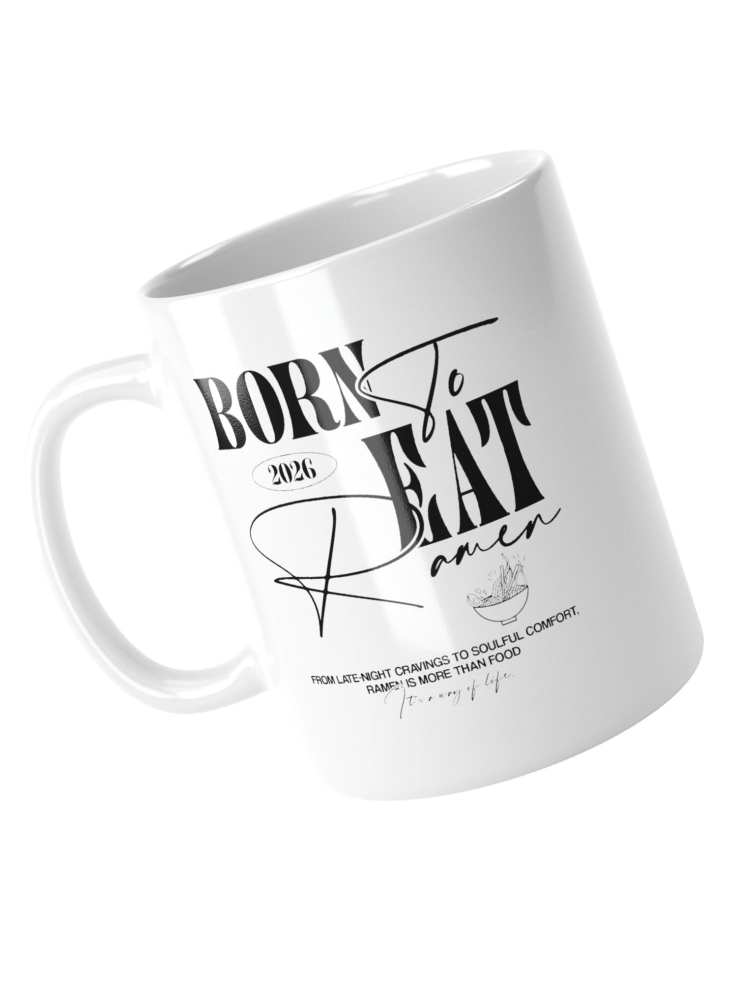 Typography Ceramic Mug product image (5)