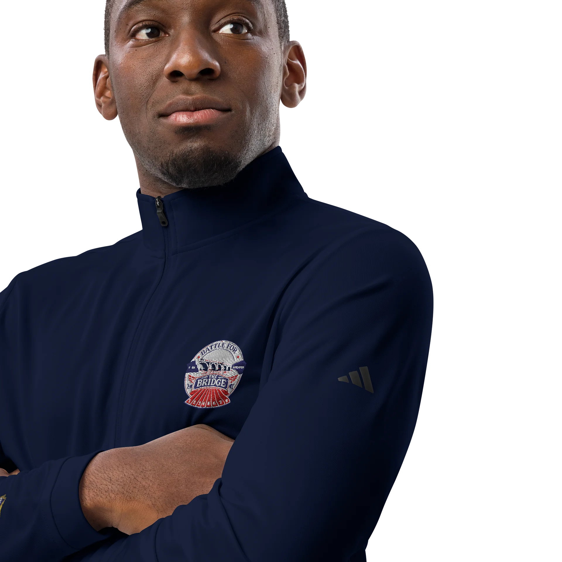 Battle for the Bridge 1/4 Pullover with Knight Logo product image (8)