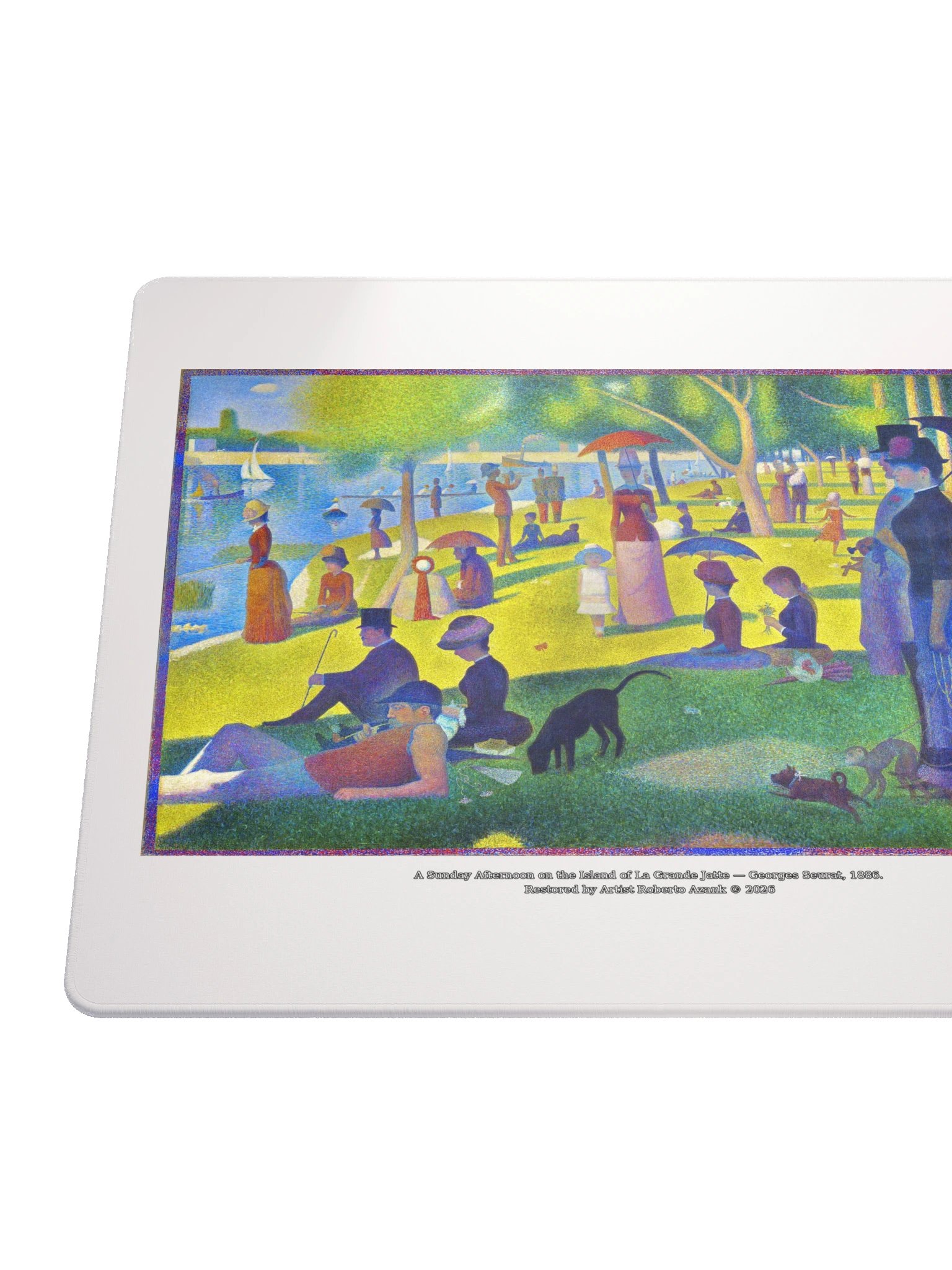 A Sunday Afternoon on the Island of La Grande Jatte — Mouse Pad product image (6)
