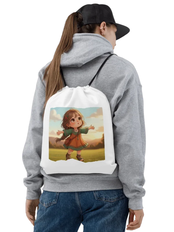 Enchanted Fields Drawstring Bag product image (1)