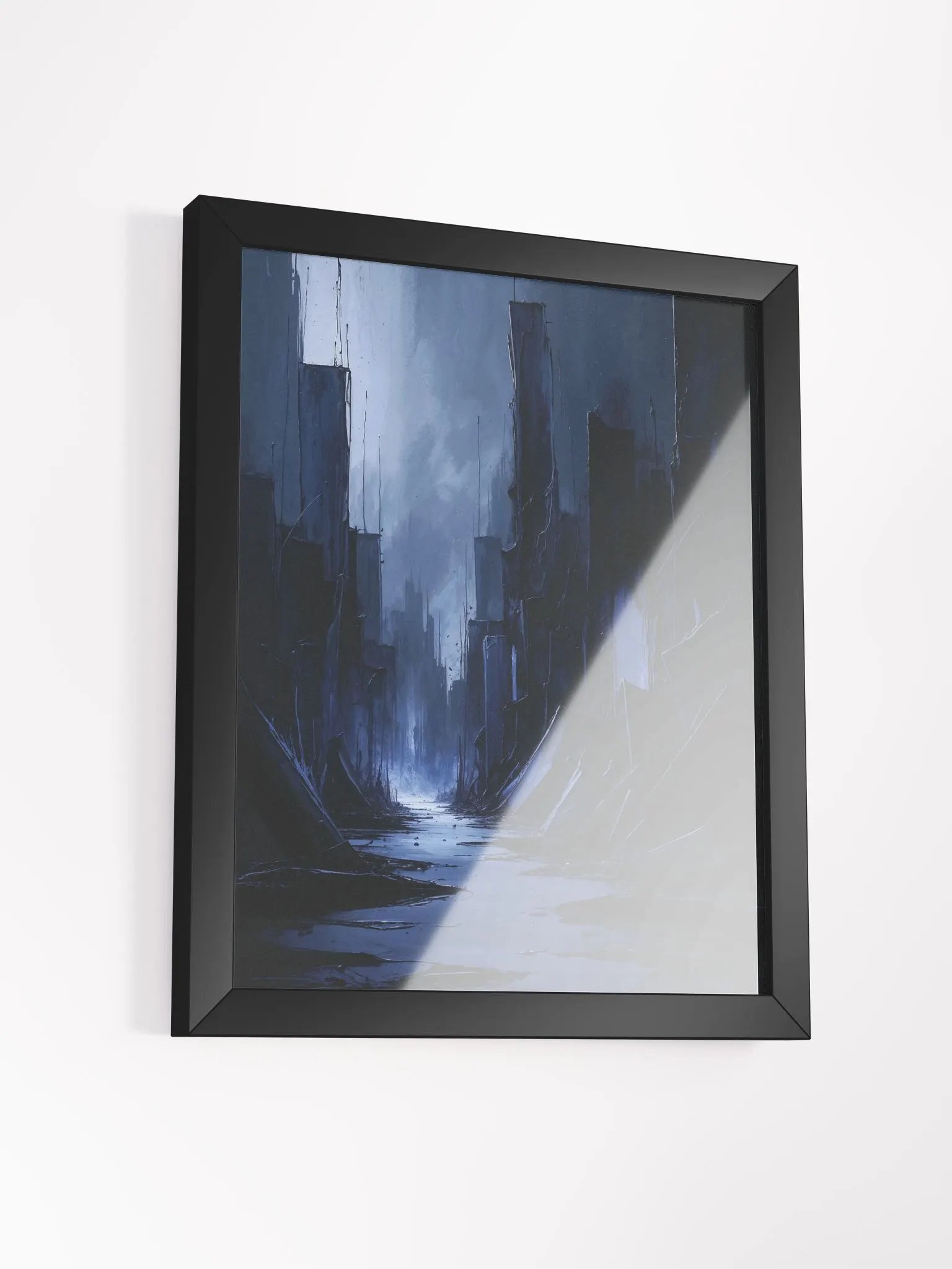 Nocturnal Metropolis Framed Print product image (14)