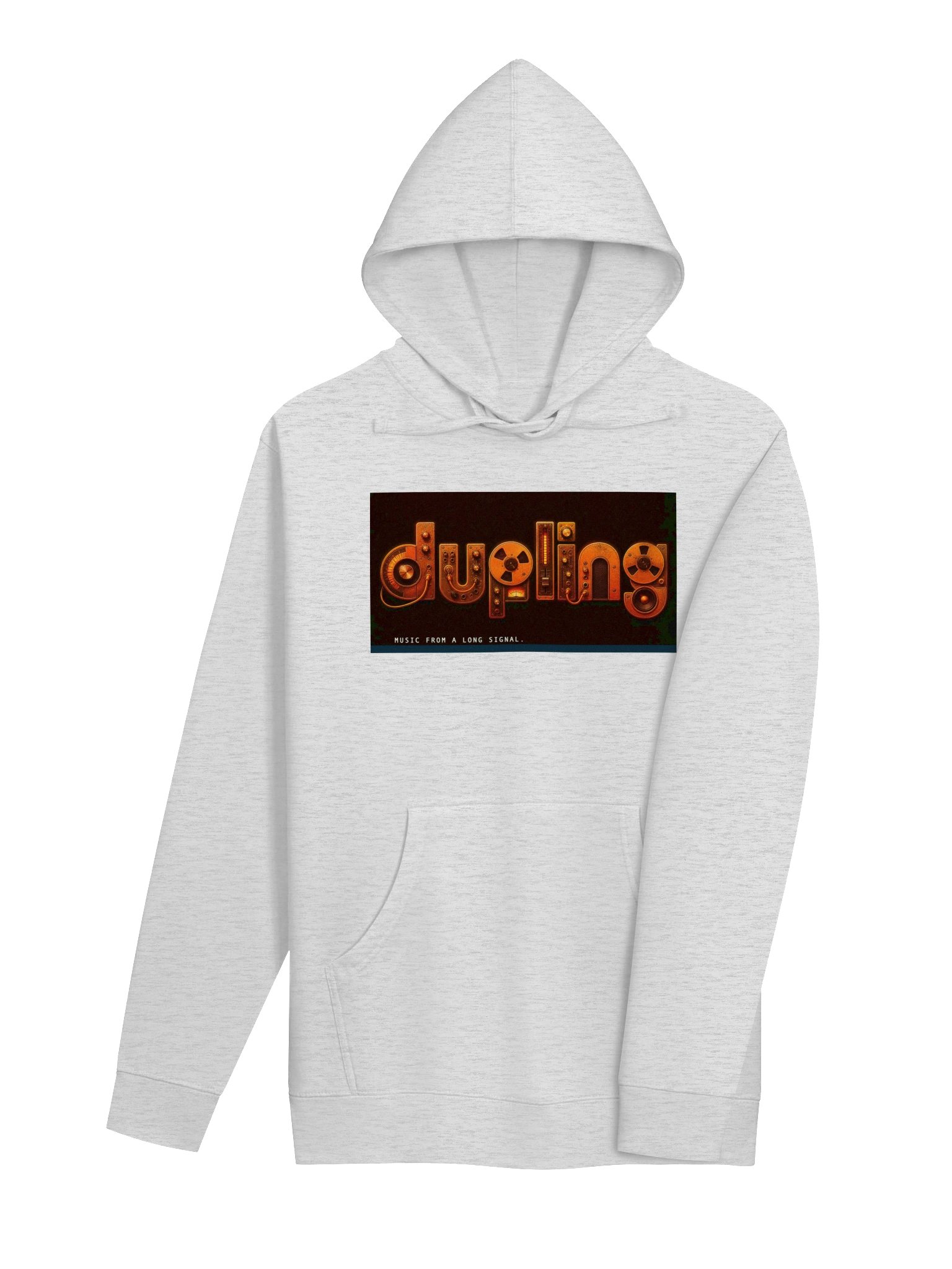 dupling Signal Hoodie (Grey Heather) product image (4)
