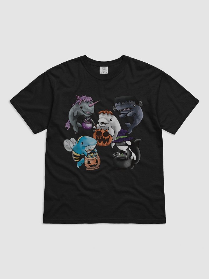 Halloween Whales T-Shirt product image (1)