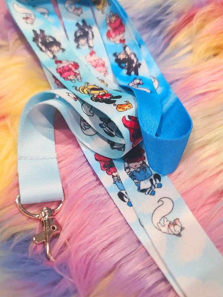 Magical Girls Falling | Lanyard product image (1)