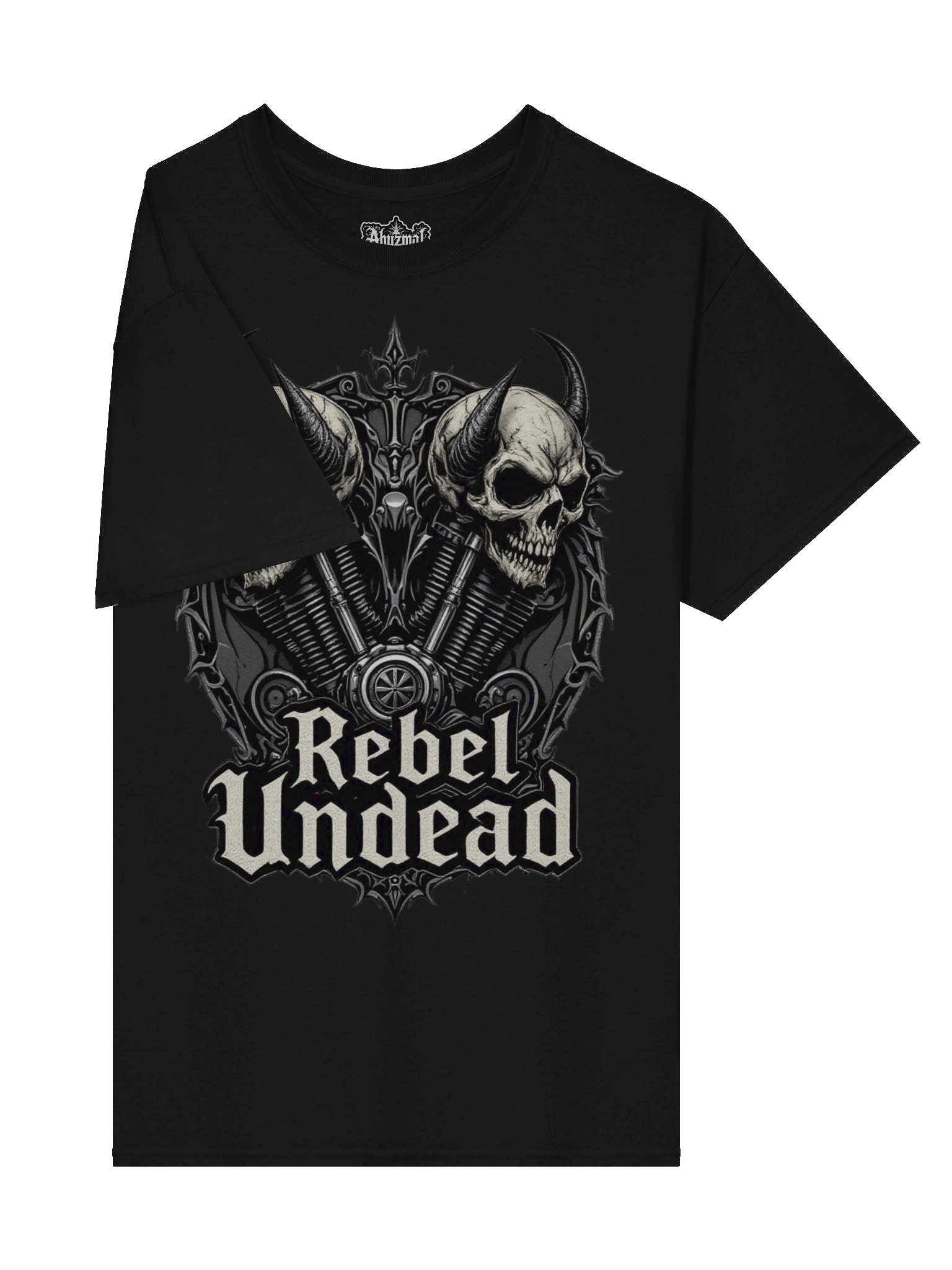 Rebel Undead V-Twin Terror T-Shirt product image (25)