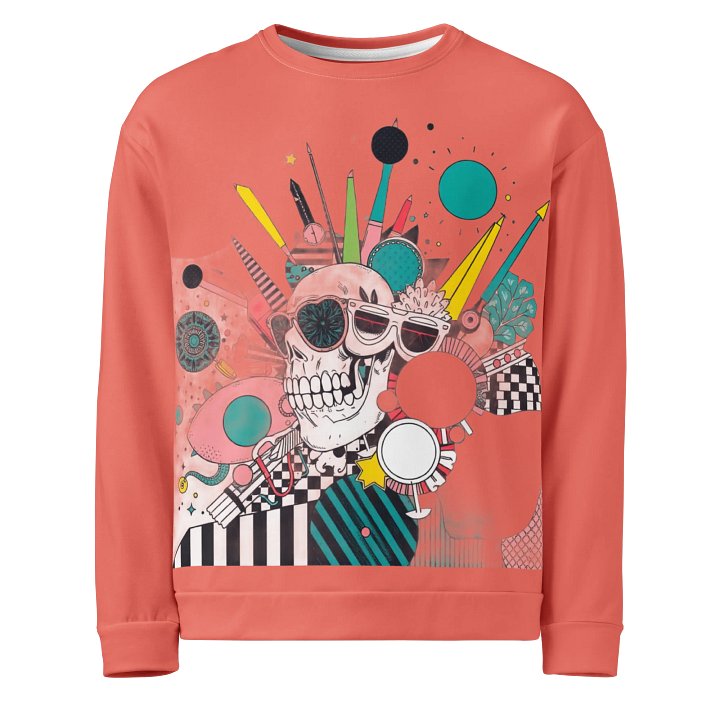 Eccentric Skull Spectacle Sweatshirt product image (1)
