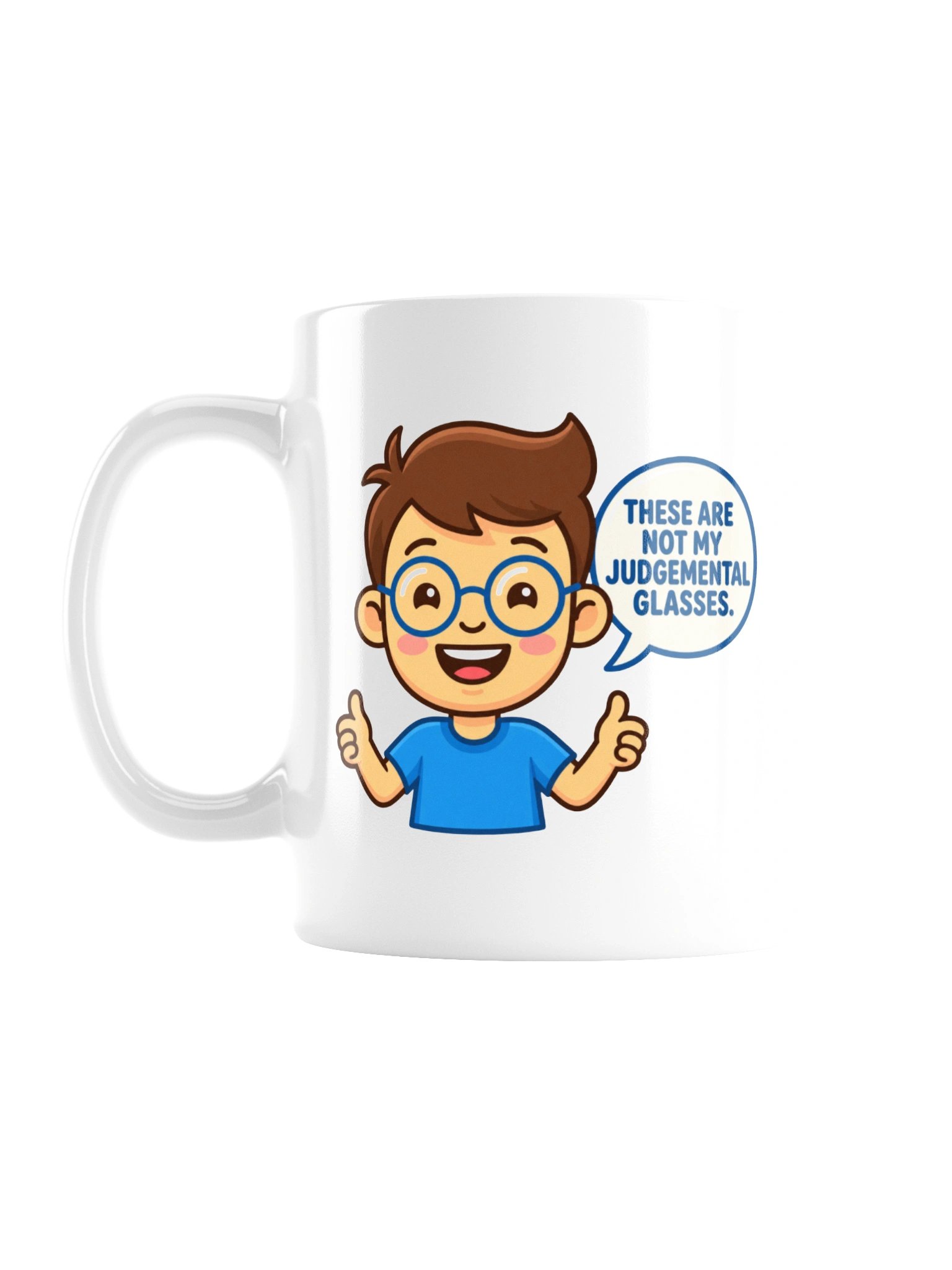 Not My Judgemental Glasses - Friendly Glasses Mug product image (3)