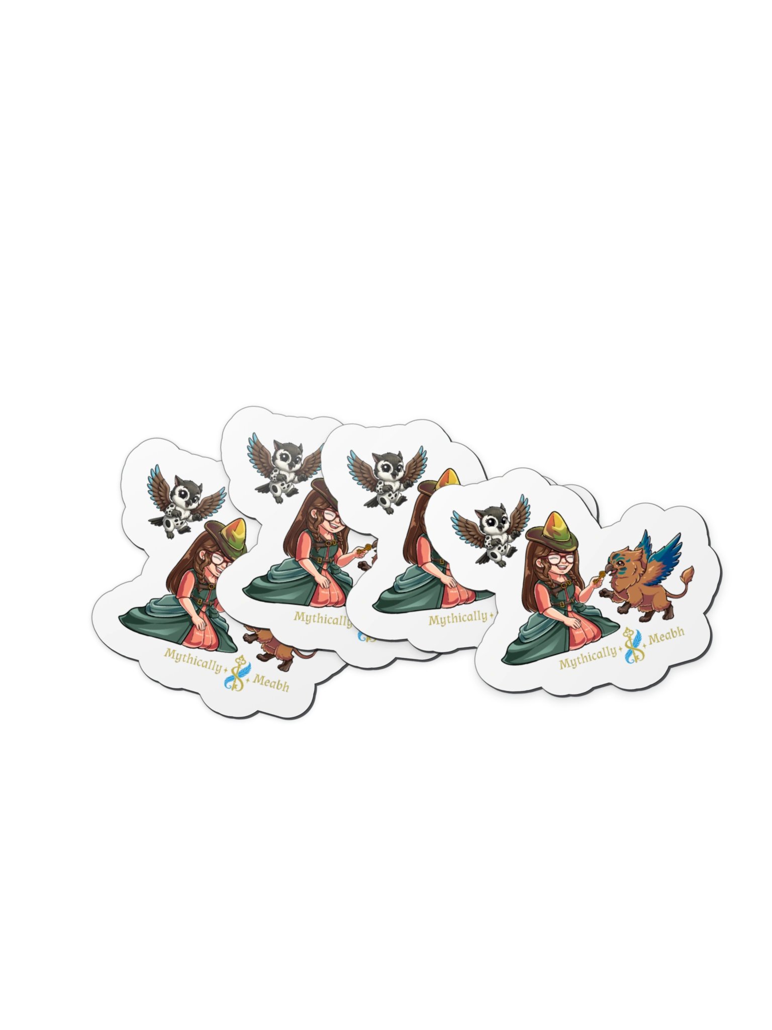 A Little Mythically Meabh Magic | Meabh & Her Gryphons Magnet product image (8)