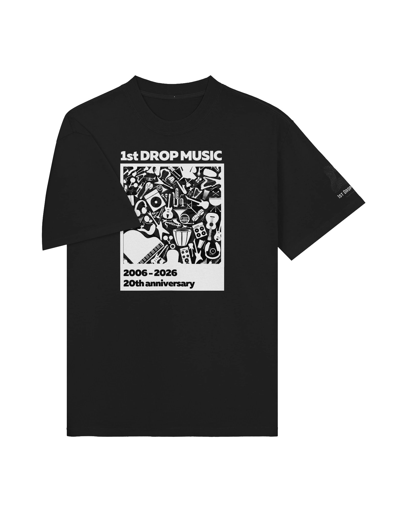 1st Drop Music 20th Anniversary T-shirt product image (3)