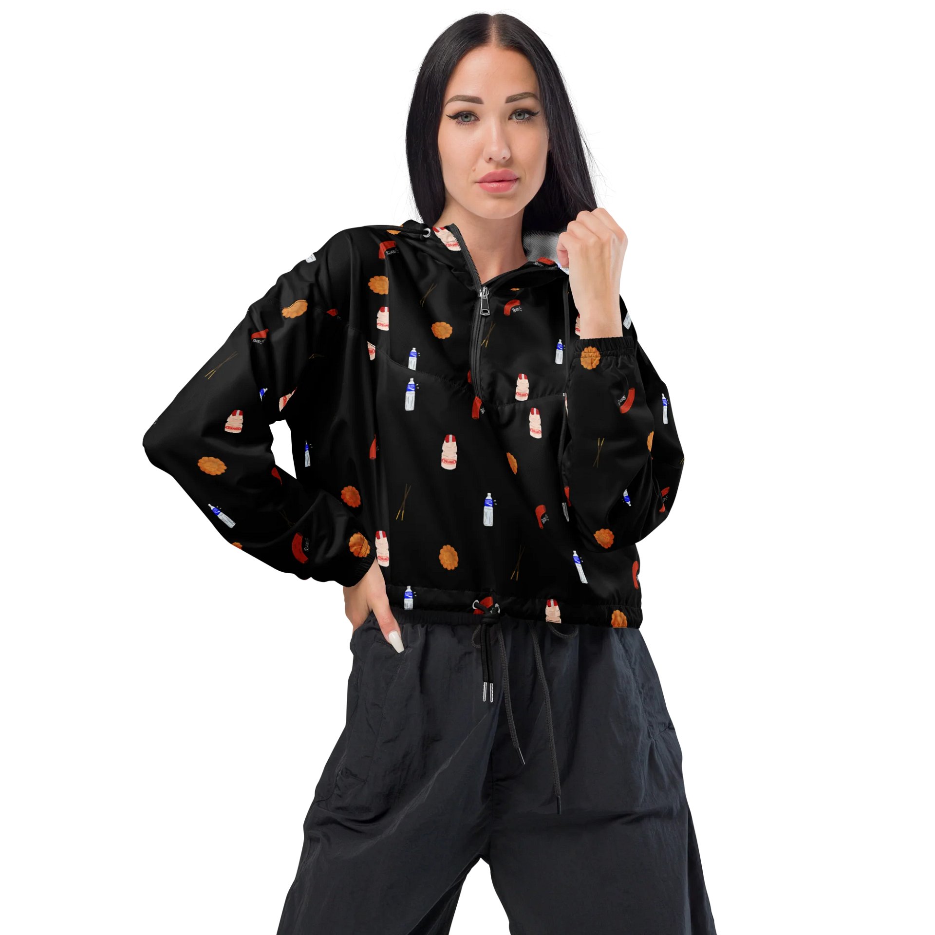 HYPERIONKP Snacc Cropped Windbreaker product image (1)