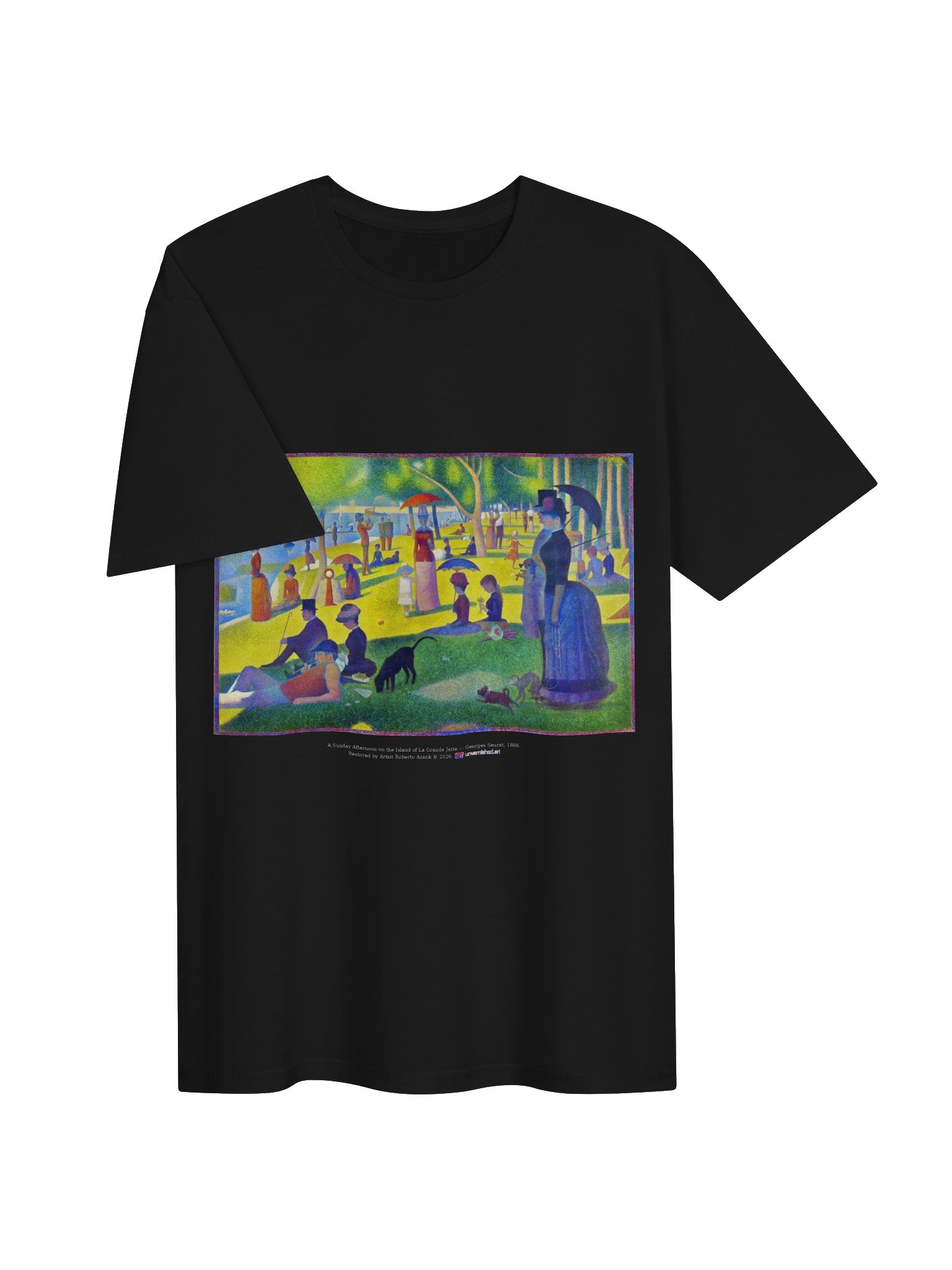 A Sunday Afternoon on the Island of La Grande Jatte — T-Shirt product image (3)