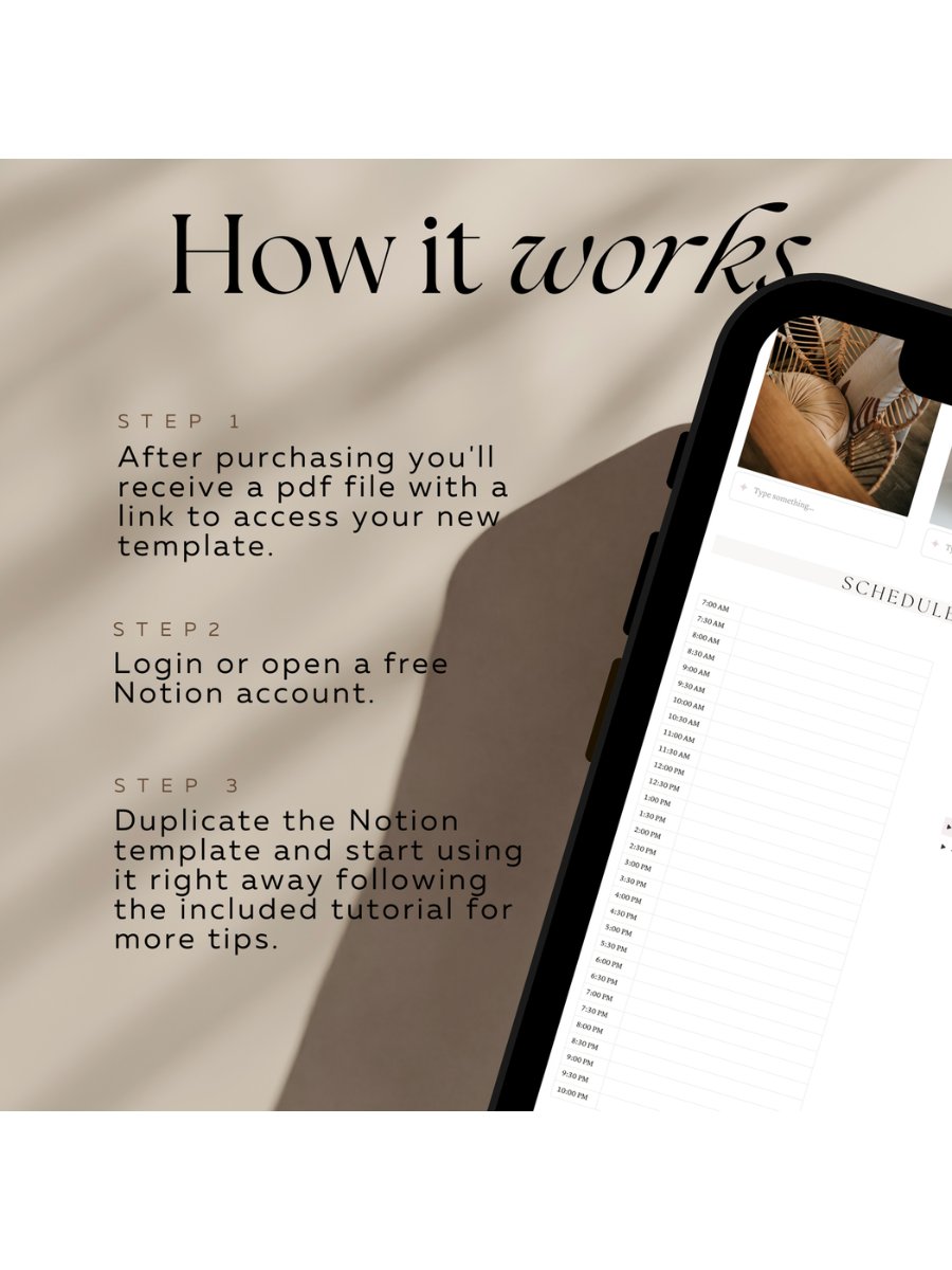 One Page Daily Planner product image (9)