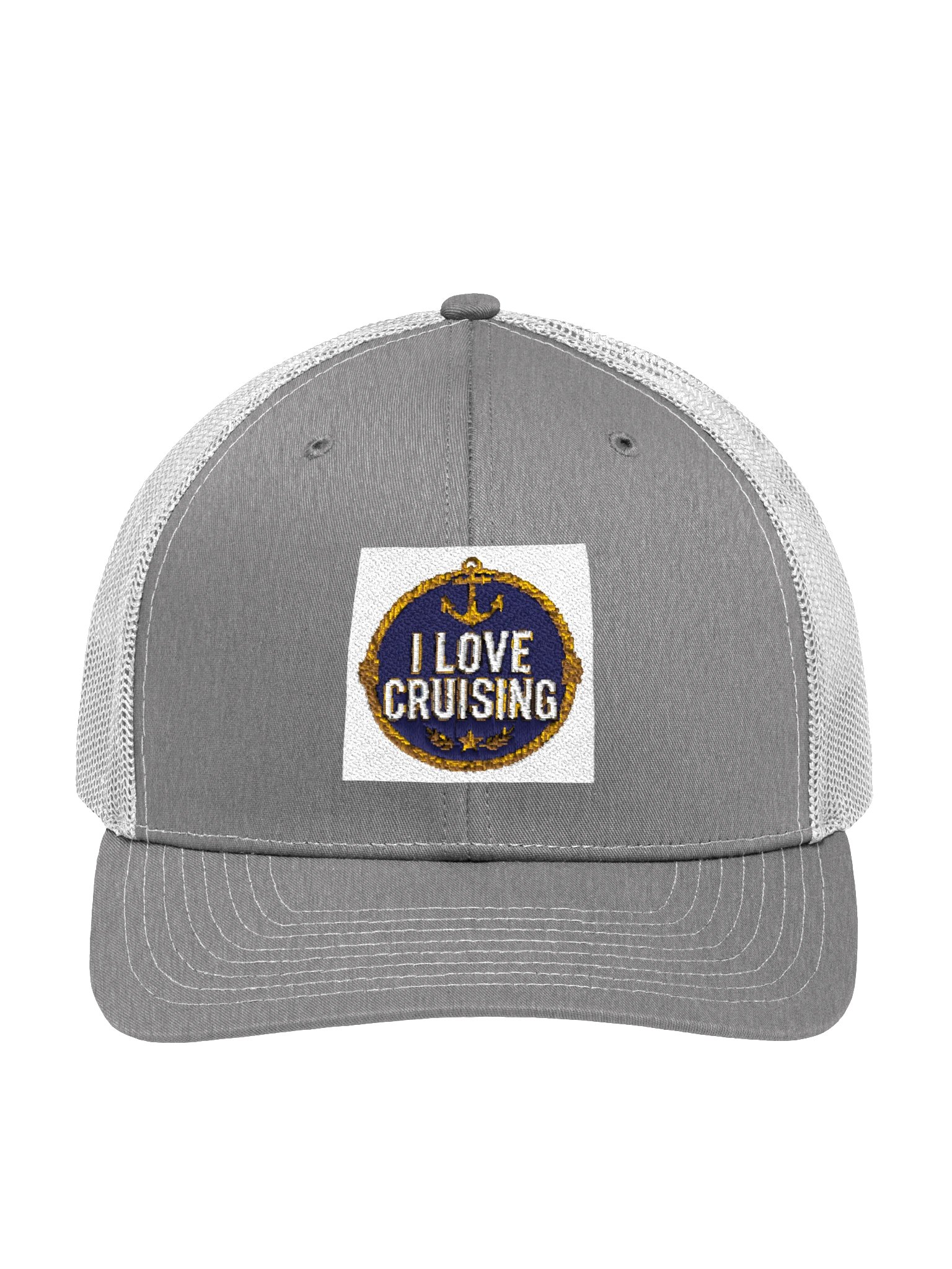 I Love Cruising Trucker Hat – Khaki product image (1)