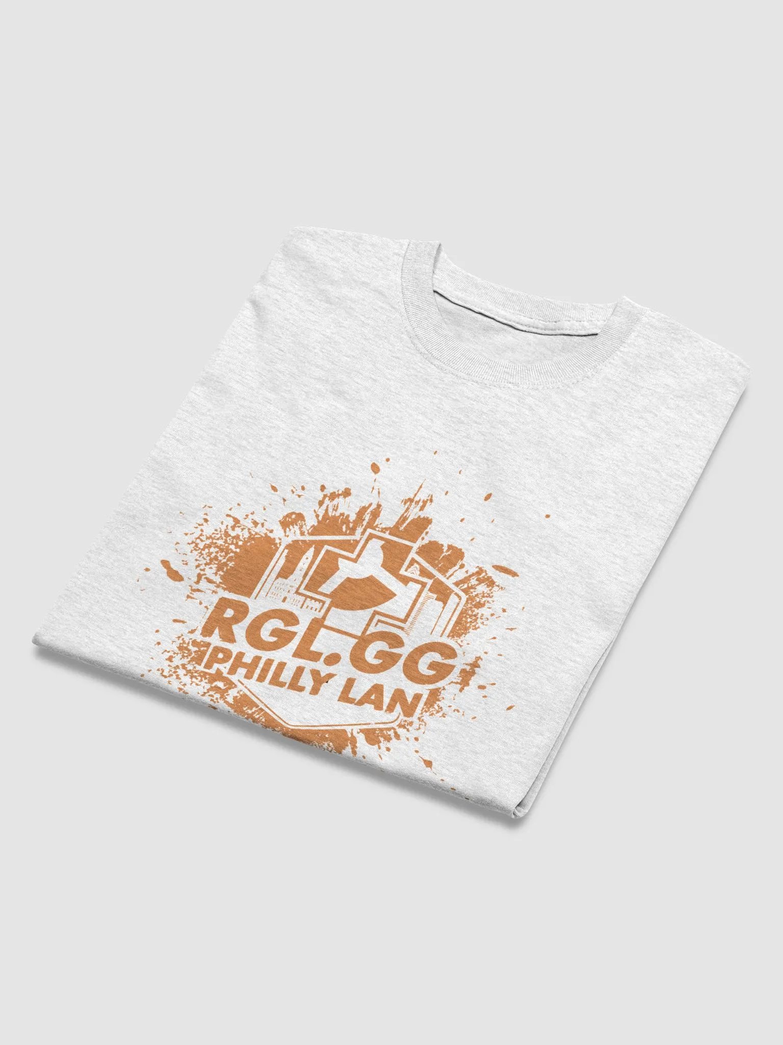 Splat orange LAN shirt product image (19)