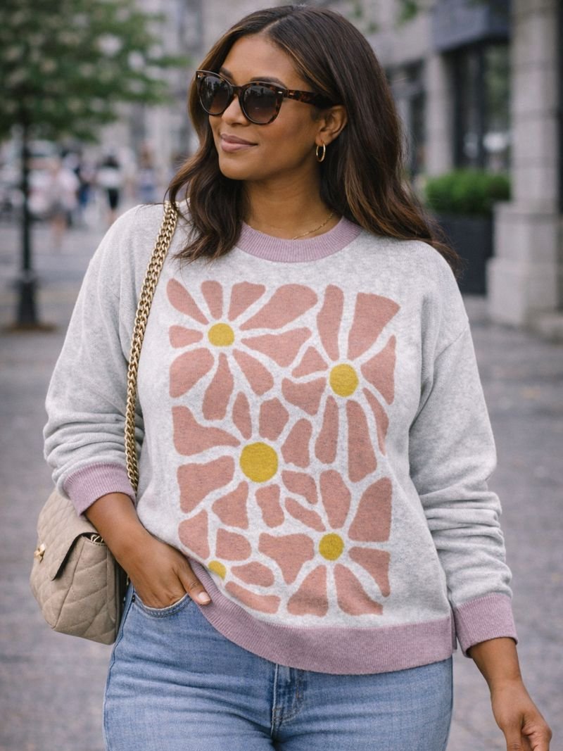 Blooms Crewneck Sweater product image (1)