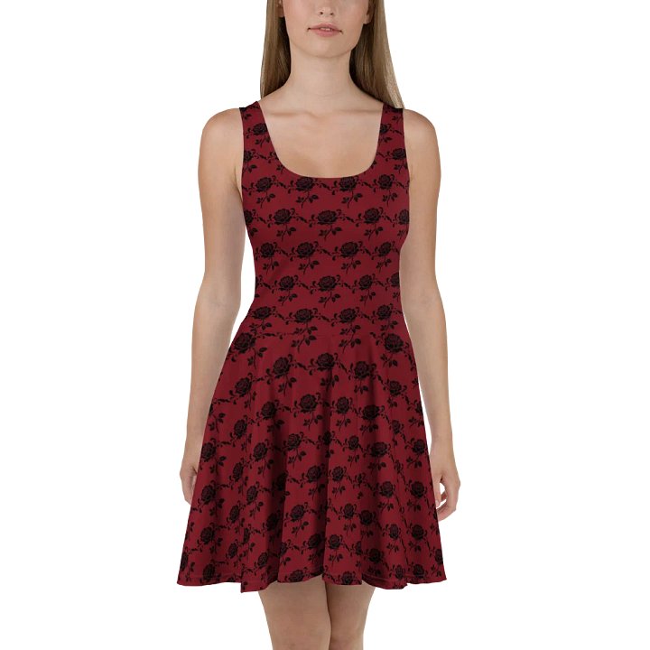 Gothic Rose Skater Dress product image (2)
