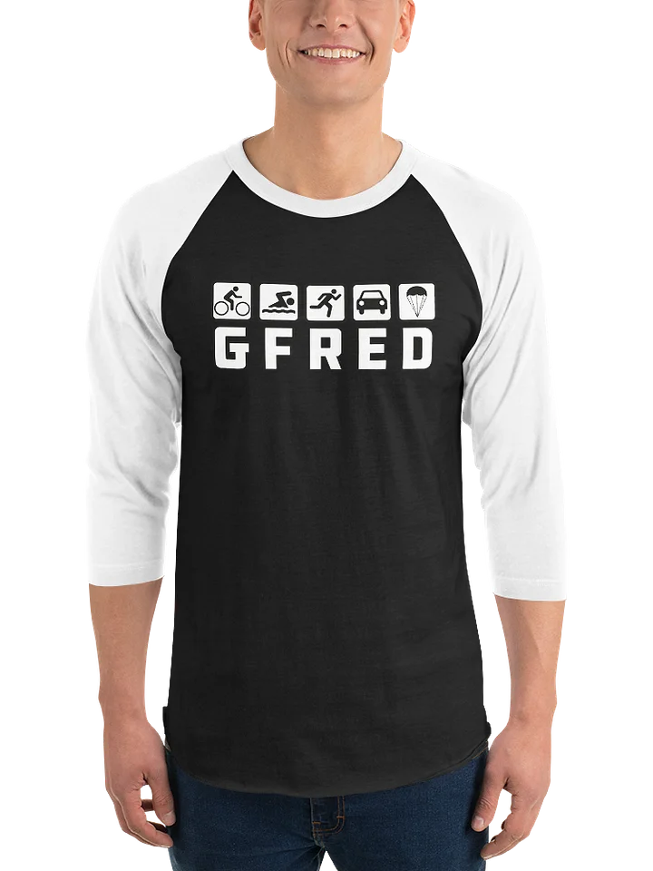 Gfred Logo Baseball Tee product image (1)