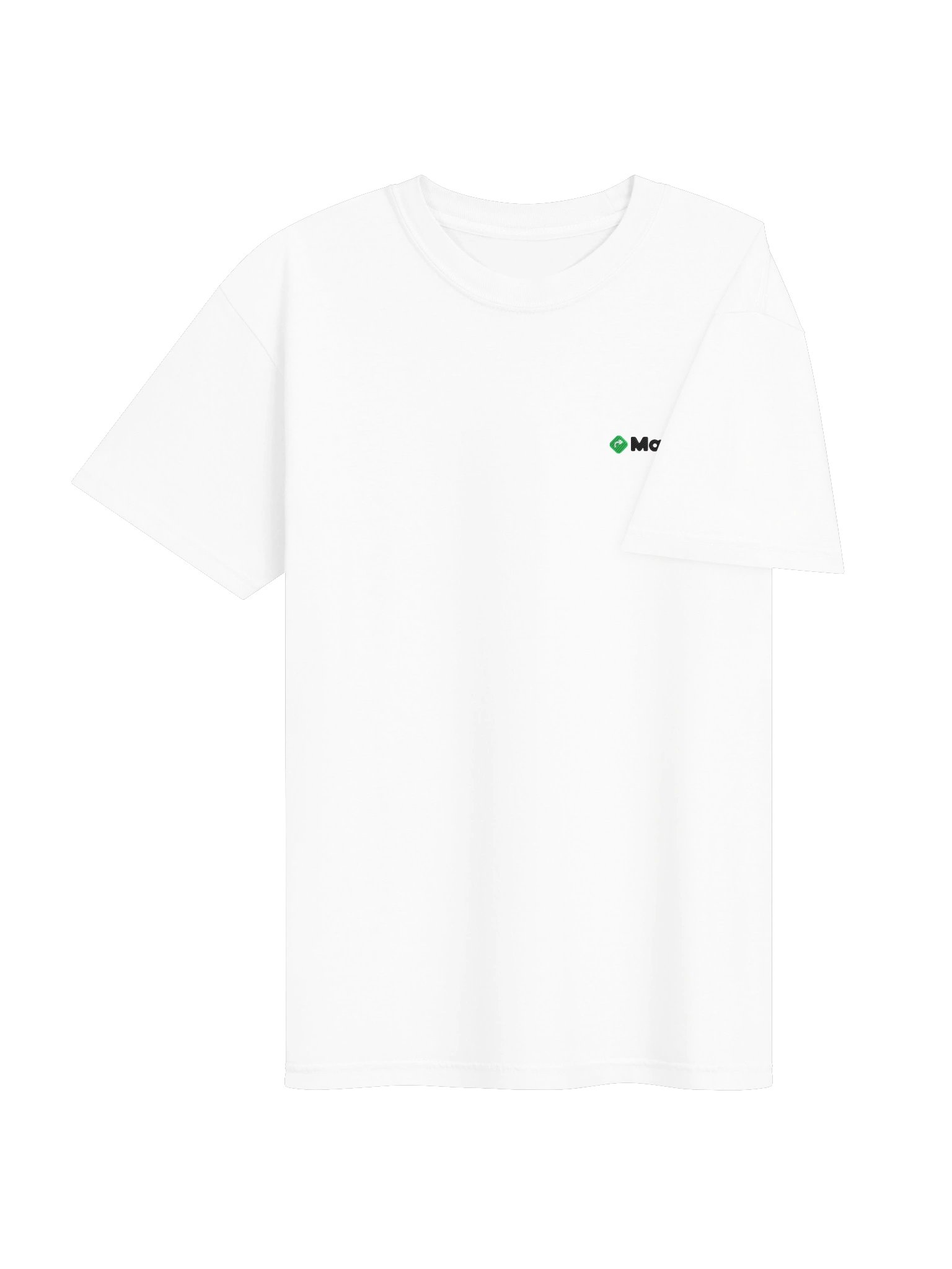 MapQuest Heavyweight White Embroidered Logo Tee product image (4)