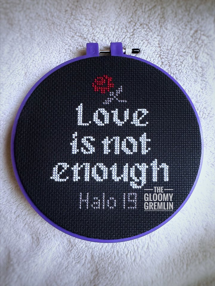 Love is Not Enough - Cross Stitch Pattern product image (1)