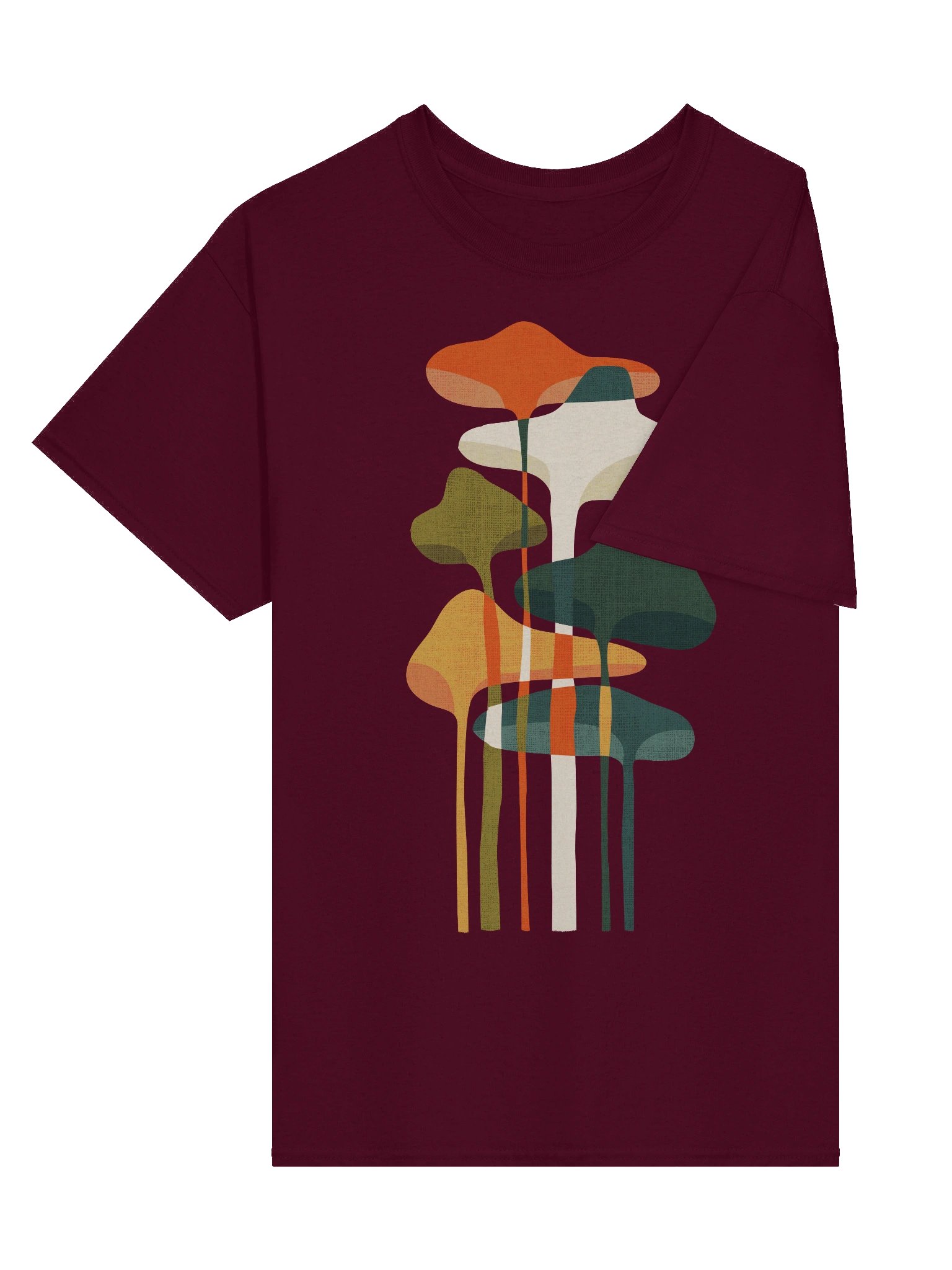 Wild mushrooms graphic t-shirt product image (15)