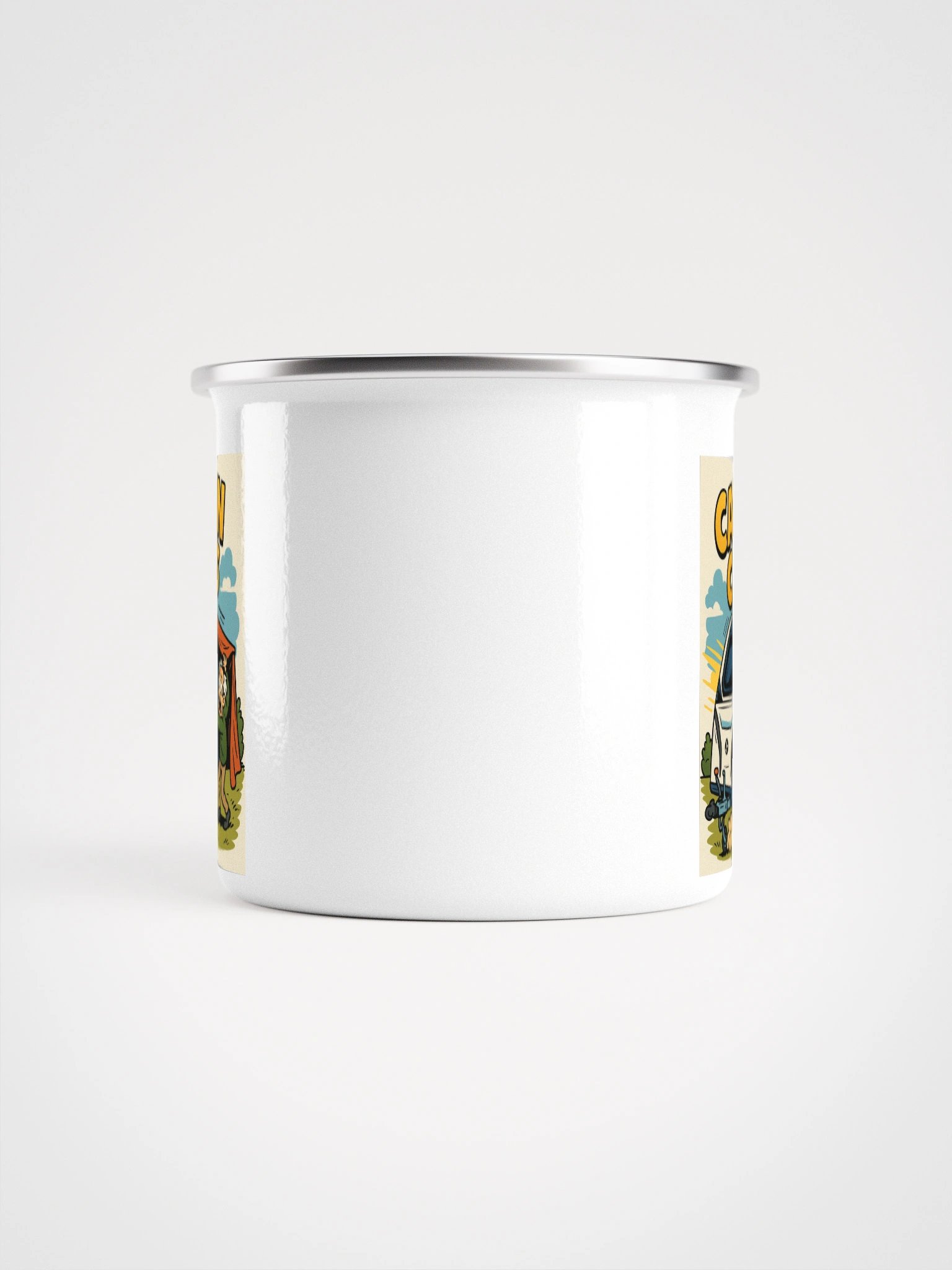 Caravan Capers Enamel Mug product image (2)