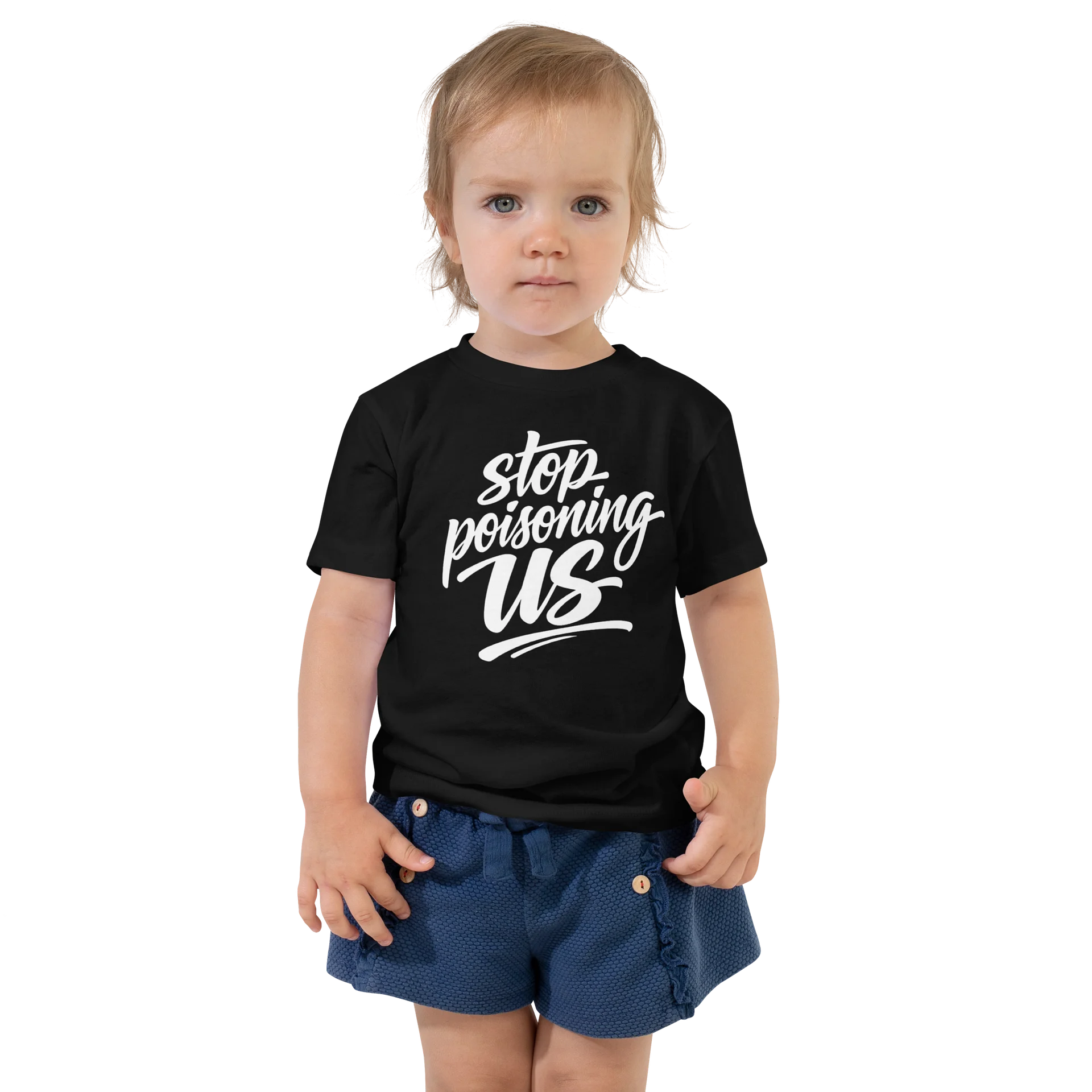 Stop Poisoning Us Toddler Tee product image (1)