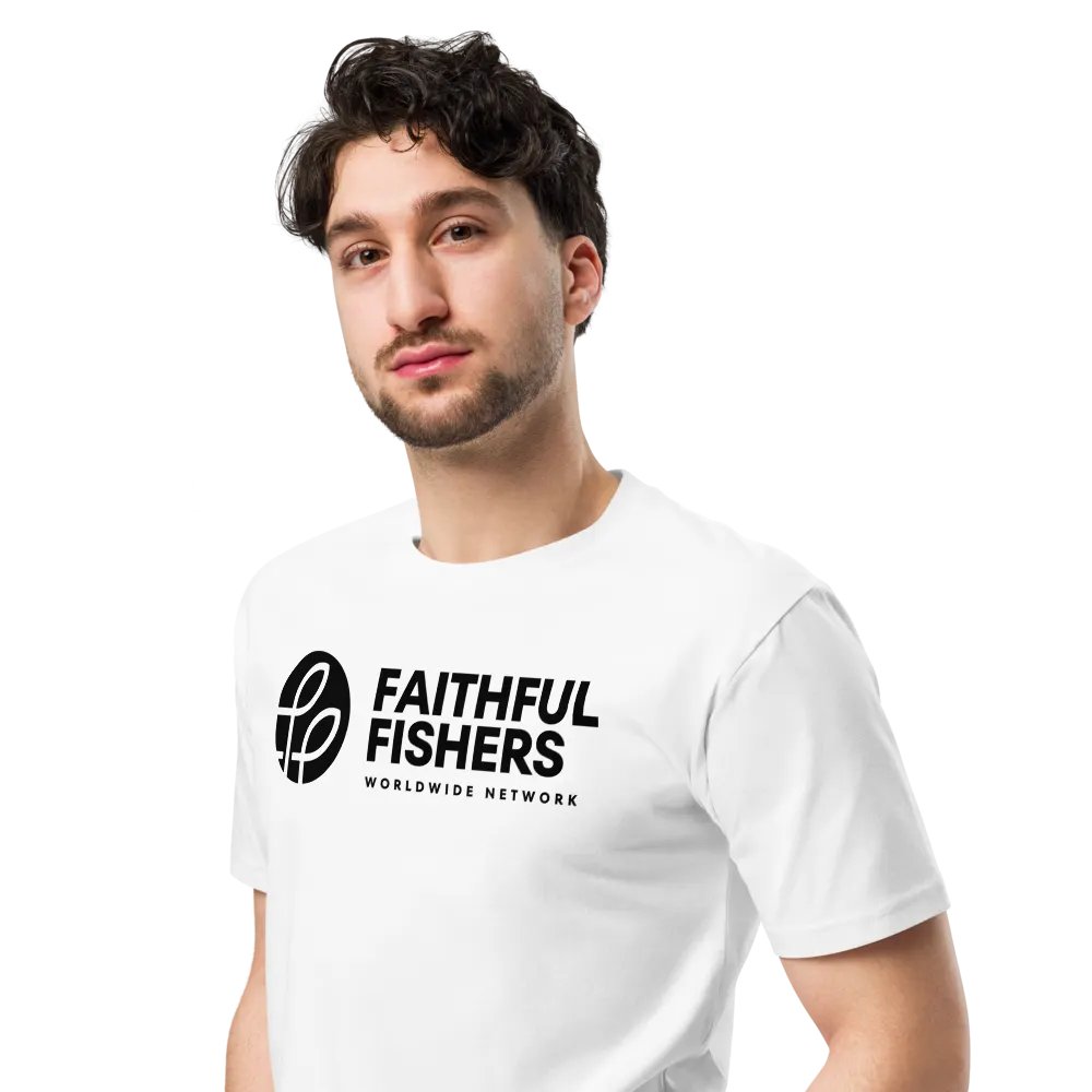 Faithful Fishers T-Shirt | Black Text product image (19)