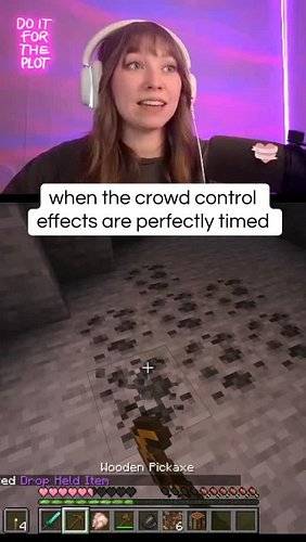 truly diabolical 

#streamer #minecraft #creeper #crowdcontrol #noob