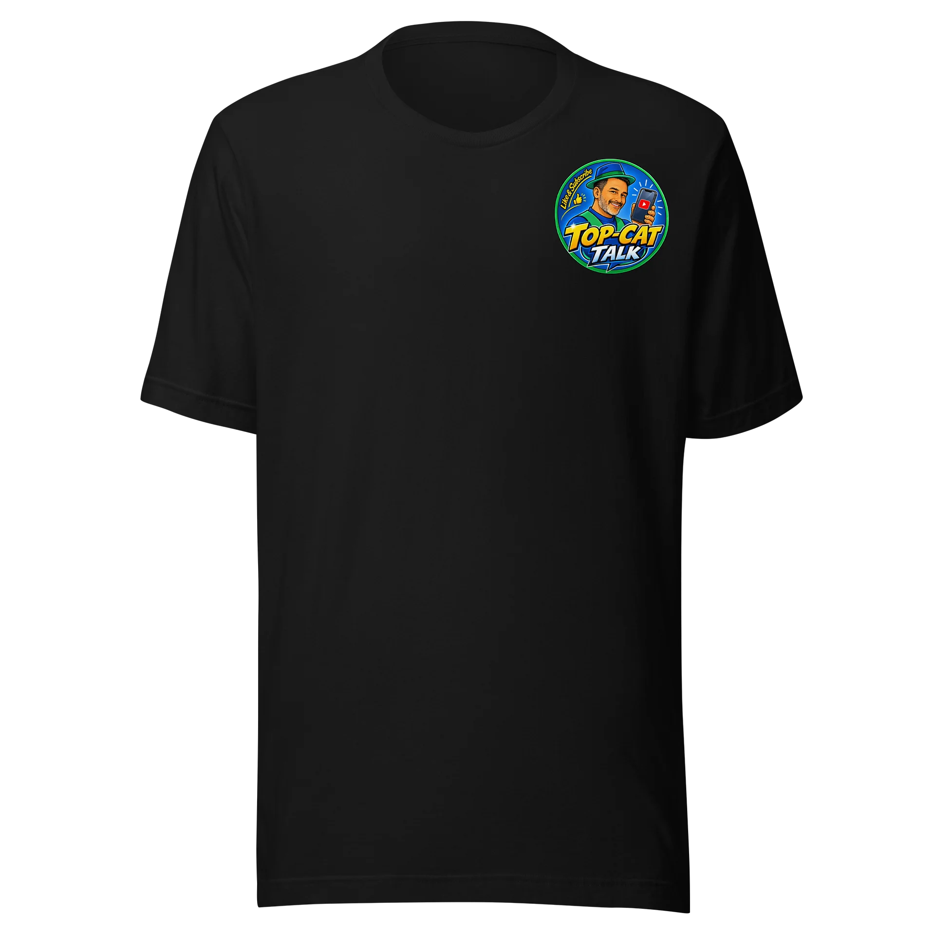 “If You Don’t Go, You’ll Never Know” Top-Cat Talk T-Shirt product image (1)