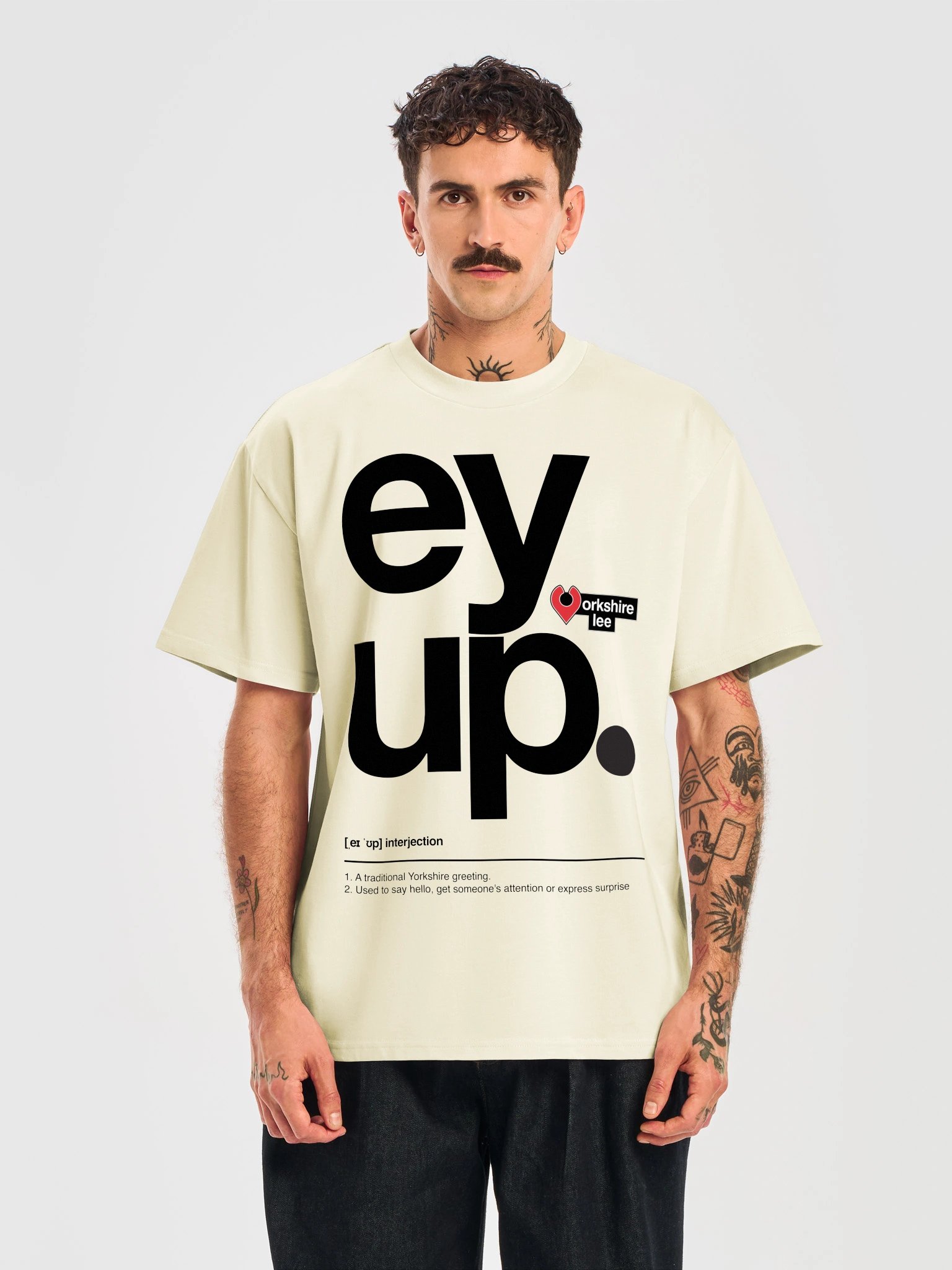 Ey Up heavyweight boxy t-shirt product image (5)