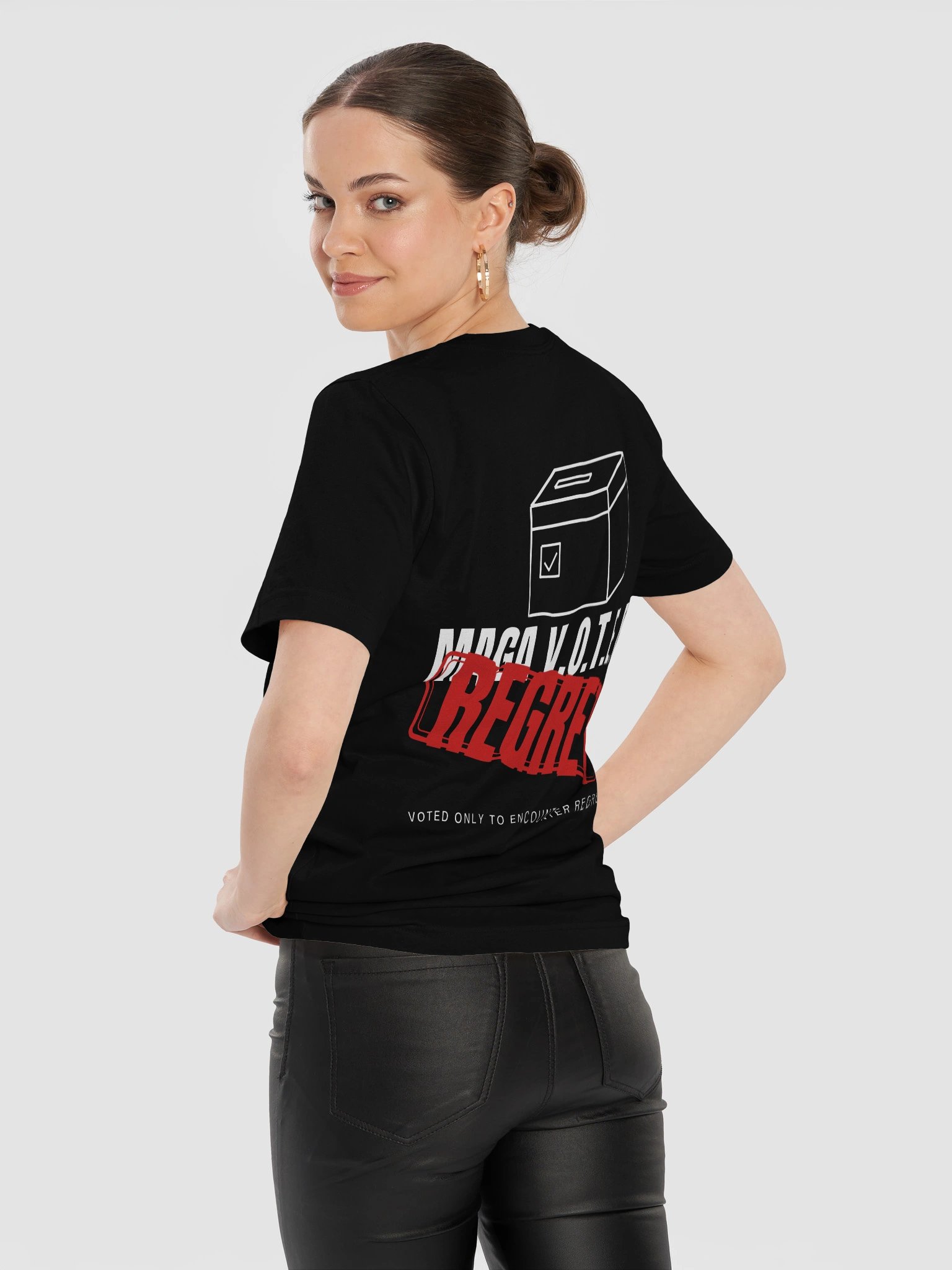 MAGA V.O.T.E.R. — Ballot Stamp Tee (Back Print) product image (12)