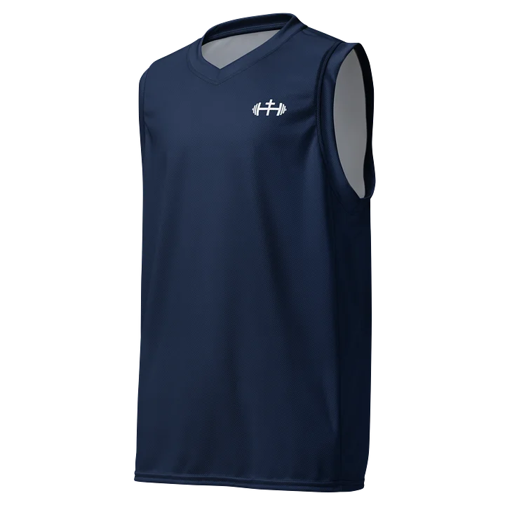 His House Performance V-Neck Muscle Tank - Navy product image (2)