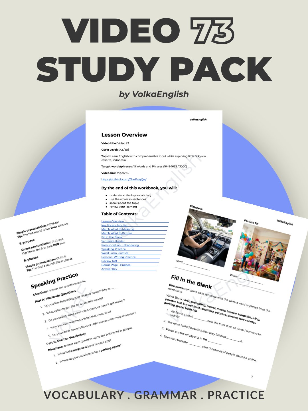 Video 73 Study Pack product image (1)