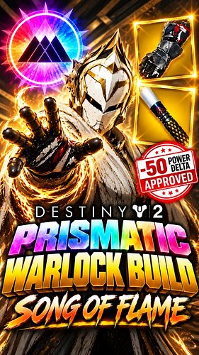 🔥Here is the Warlock Prismatic build I used for -50 SOLO Lightblade and Seraph Shield ultimate conquest missions.🔥

Full Guid...