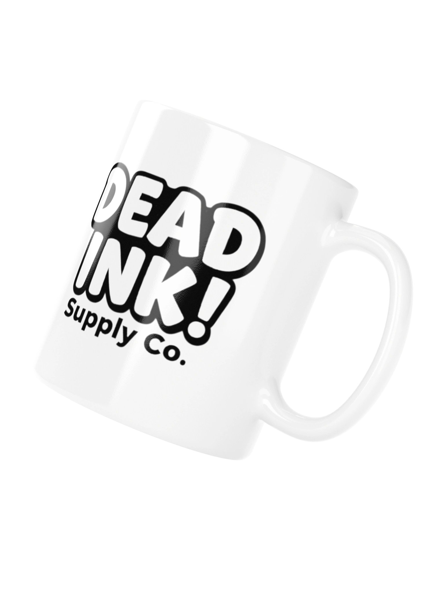 Dead Ink White Cat Mug product image (3)