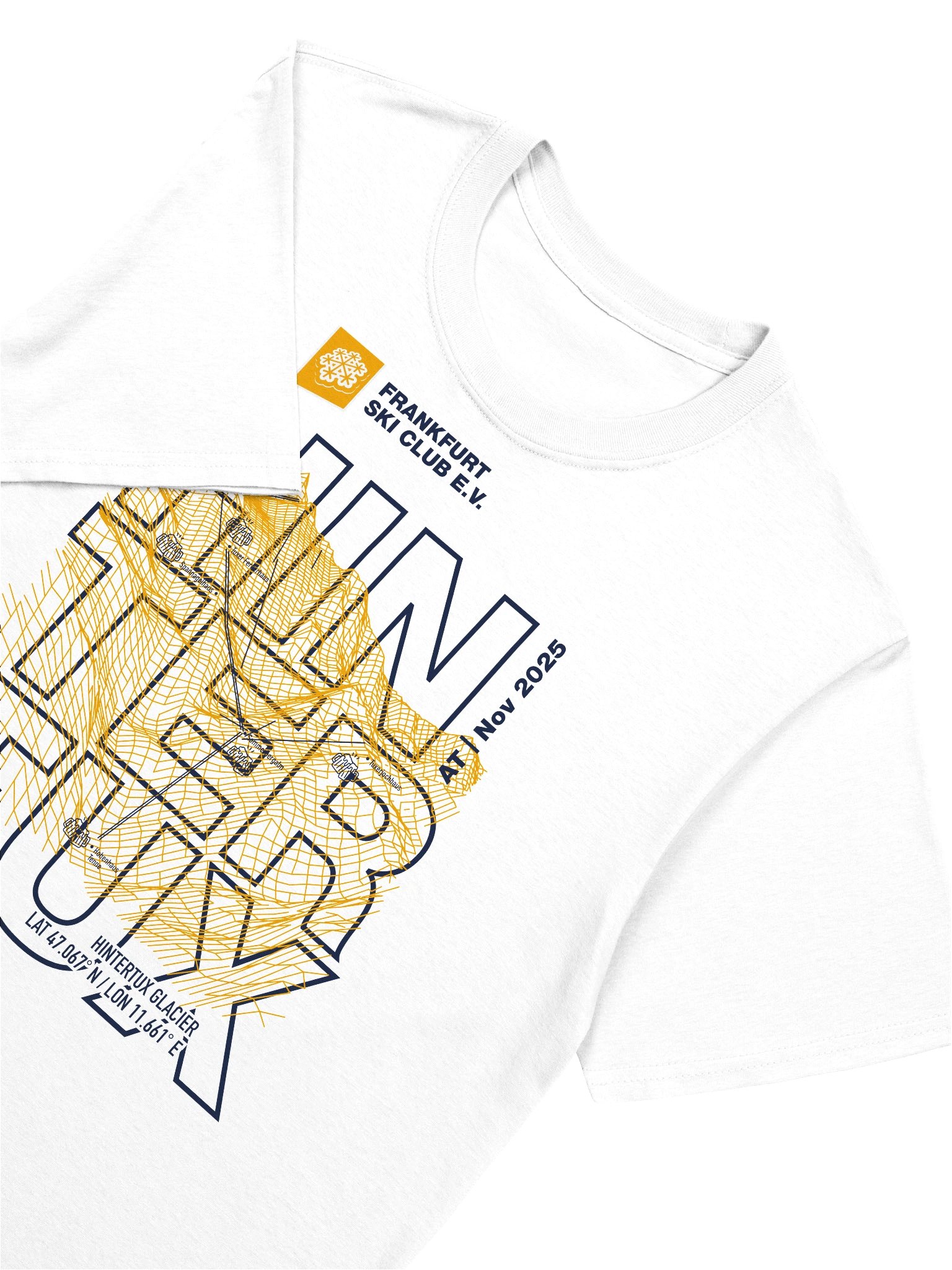 Hintertux Resort white (front only print) product image (2)