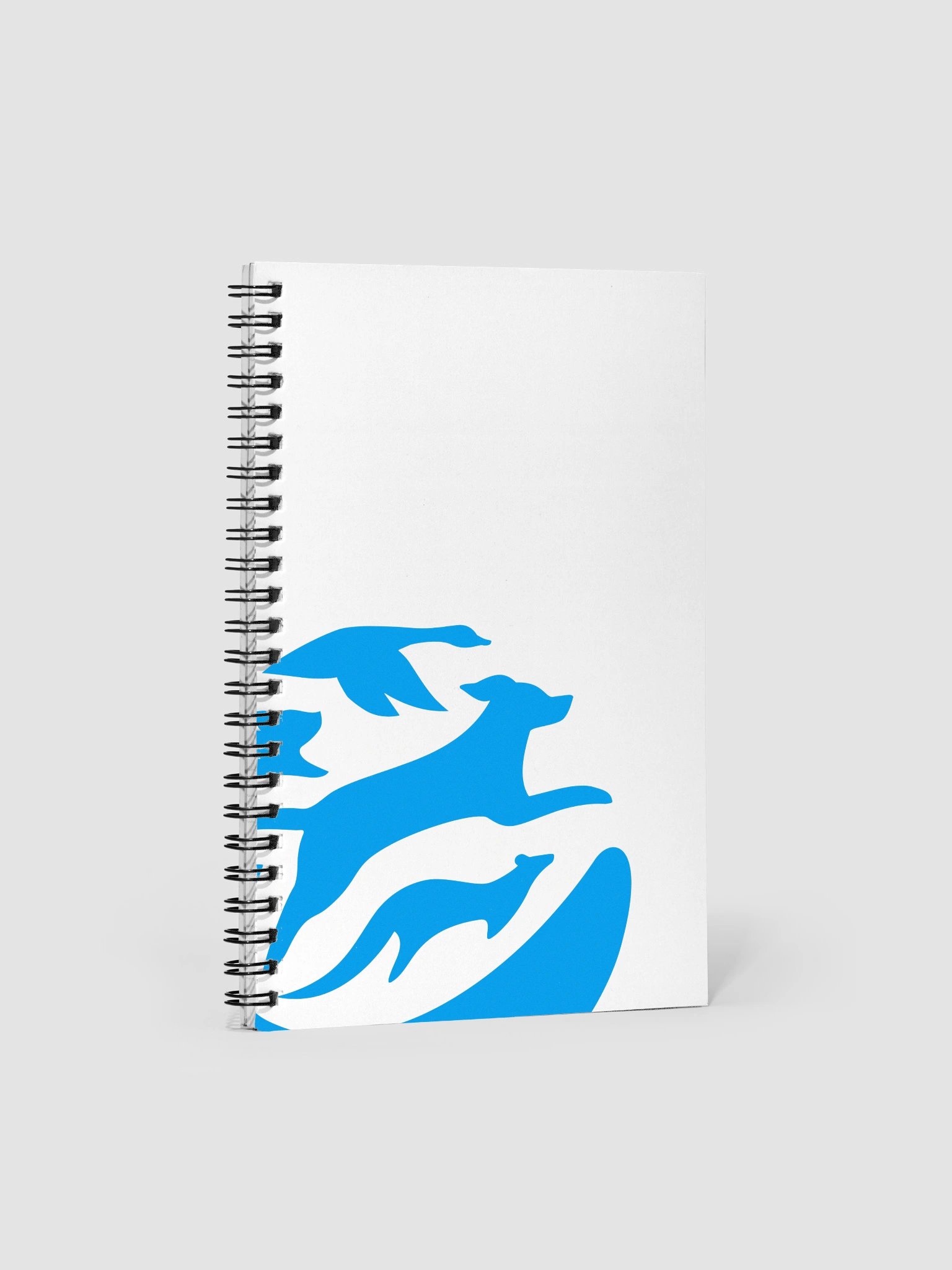 Humane World for Animals Supergraphic - Notebook - Blue on white product image (1)