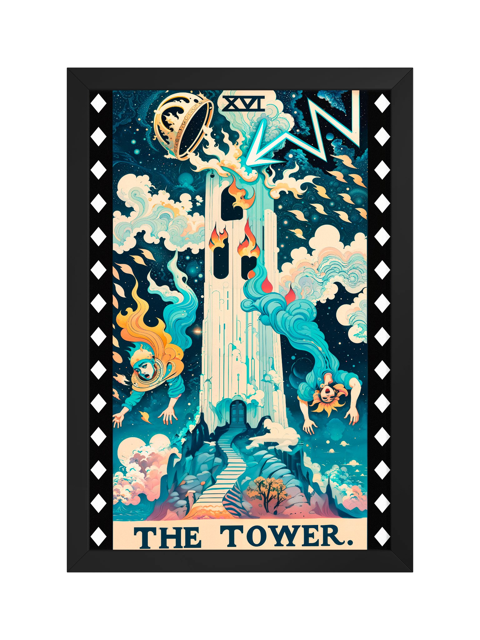 [Tarot - The Tower] Canvas product image (2)