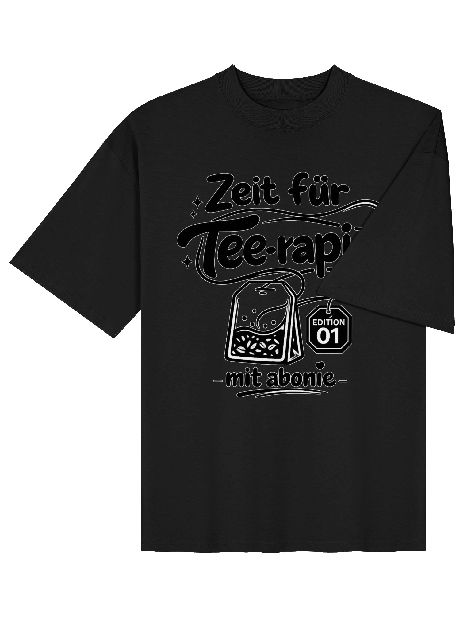 Zeit für Tee-rapie – Unisex Oversized T-Shirt product image (18)